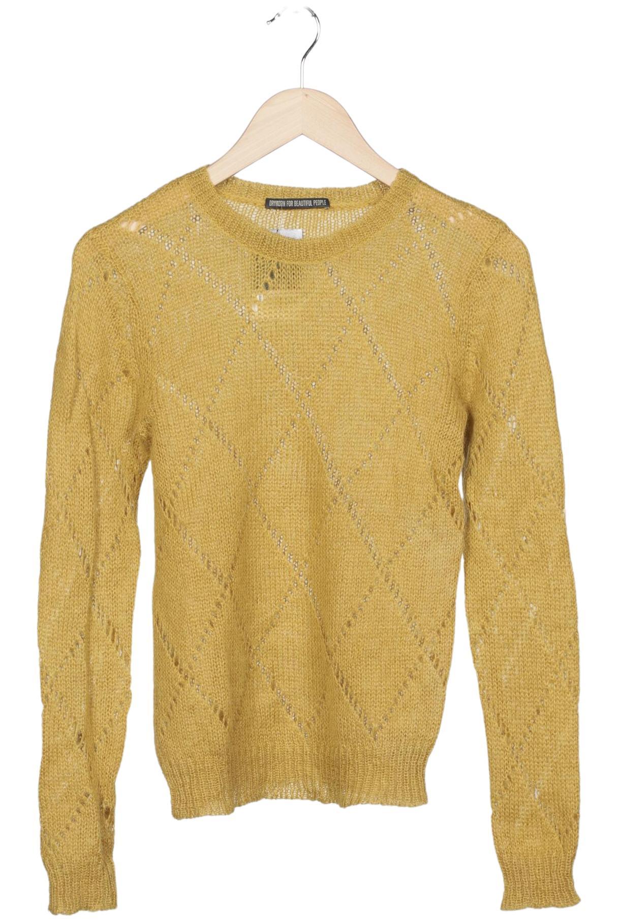 

Drykorn Damen Pullover, gelb, Gr. 36