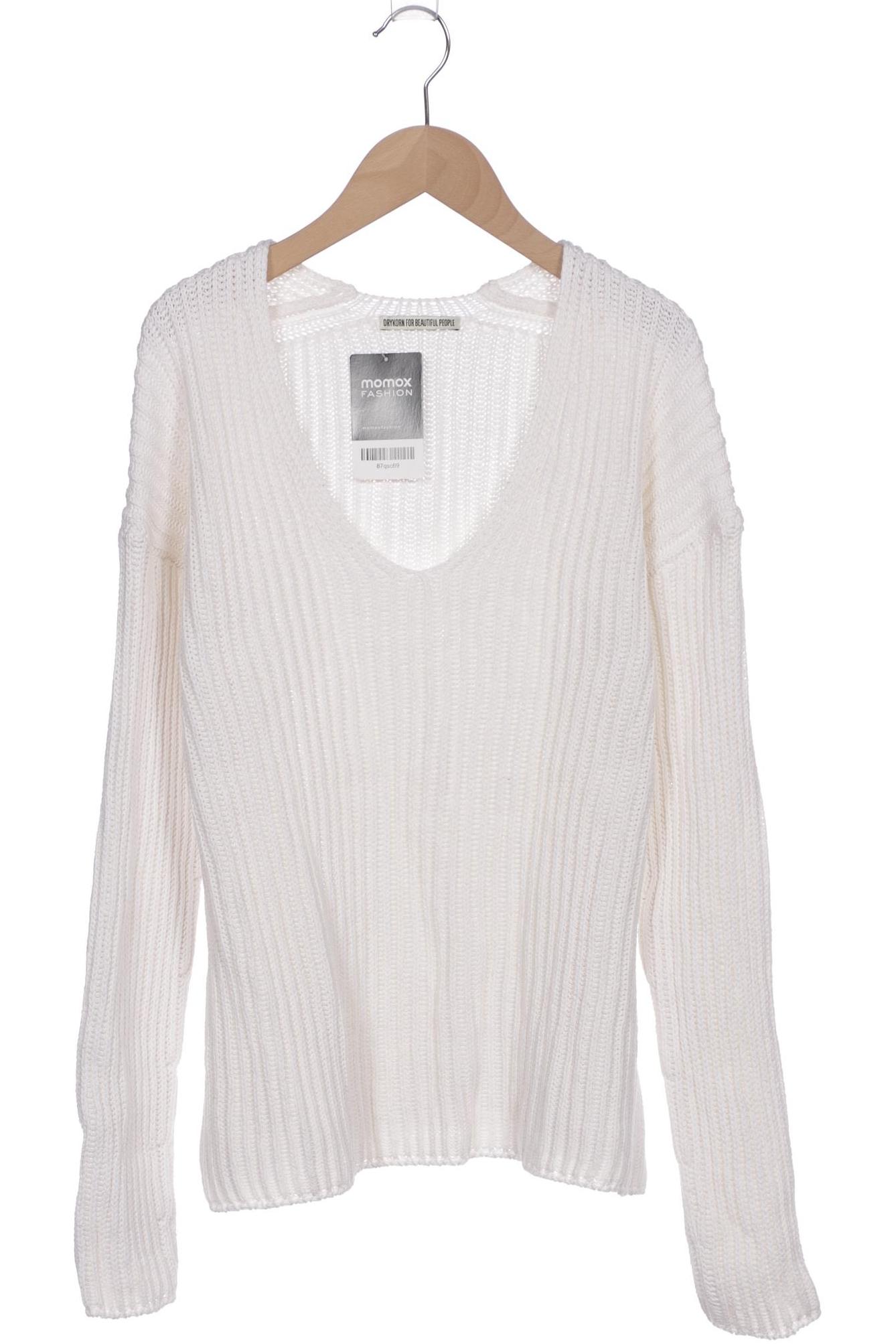 

Drykorn Damen Pullover, weiß, Gr. 34