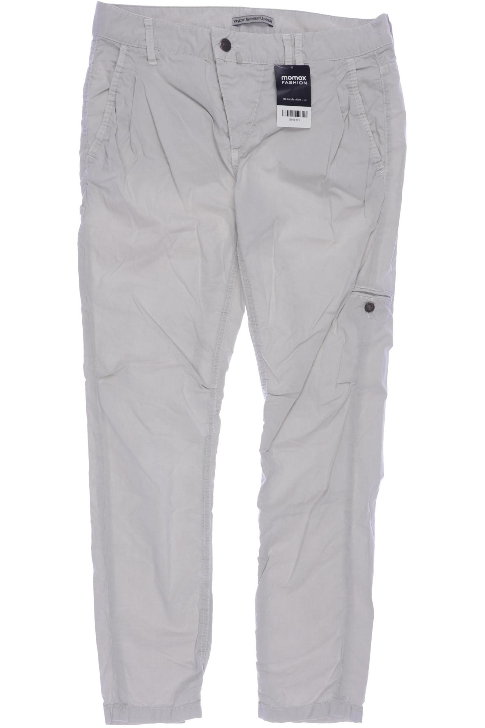 

Drykorn Damen Stoffhose, cremeweiß, Gr. 28