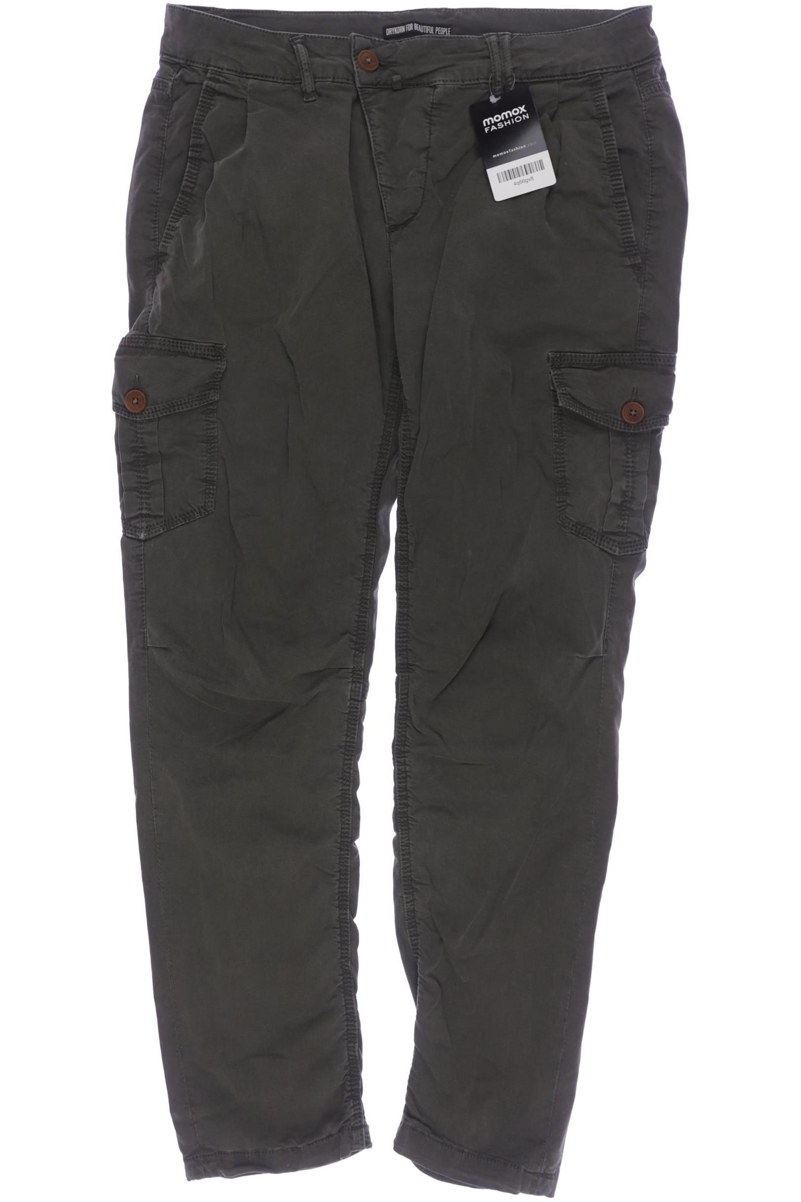 

Drykorn Damen Stoffhose, grün, Gr. 28