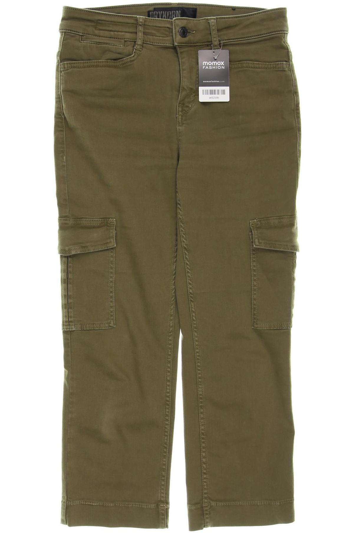 

Drykorn Damen Stoffhose, grün, Gr. 27