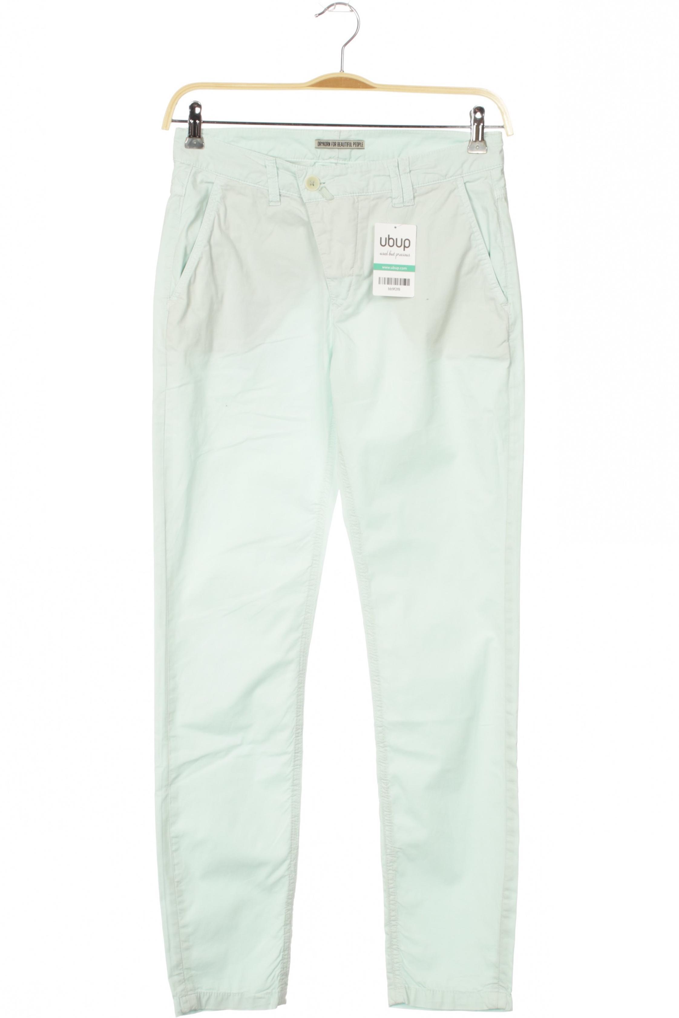 

Drykorn Damen Stoffhose, türkis, Gr. 27