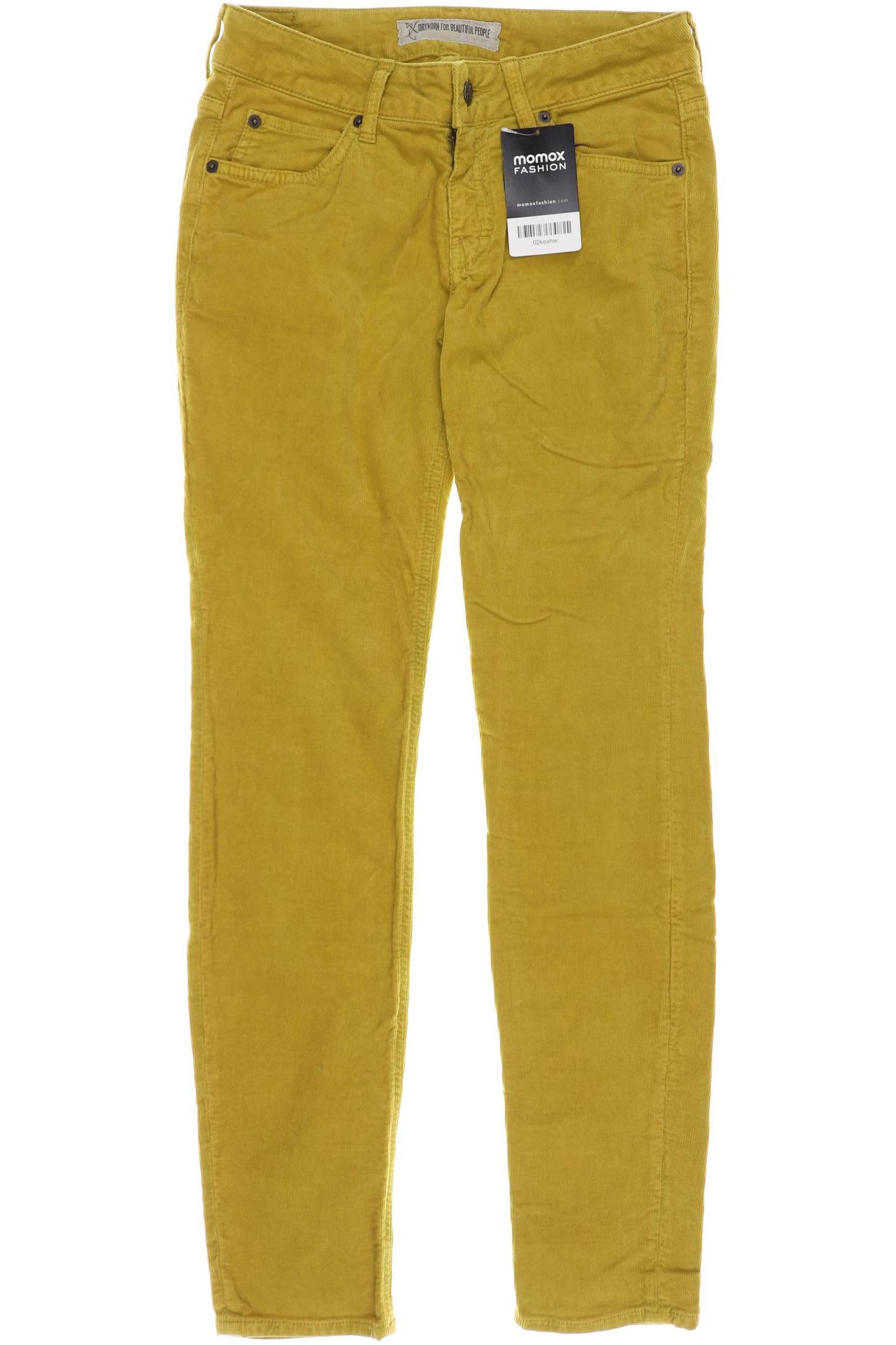 

Drykorn Damen Stoffhose, gelb, Gr. 25