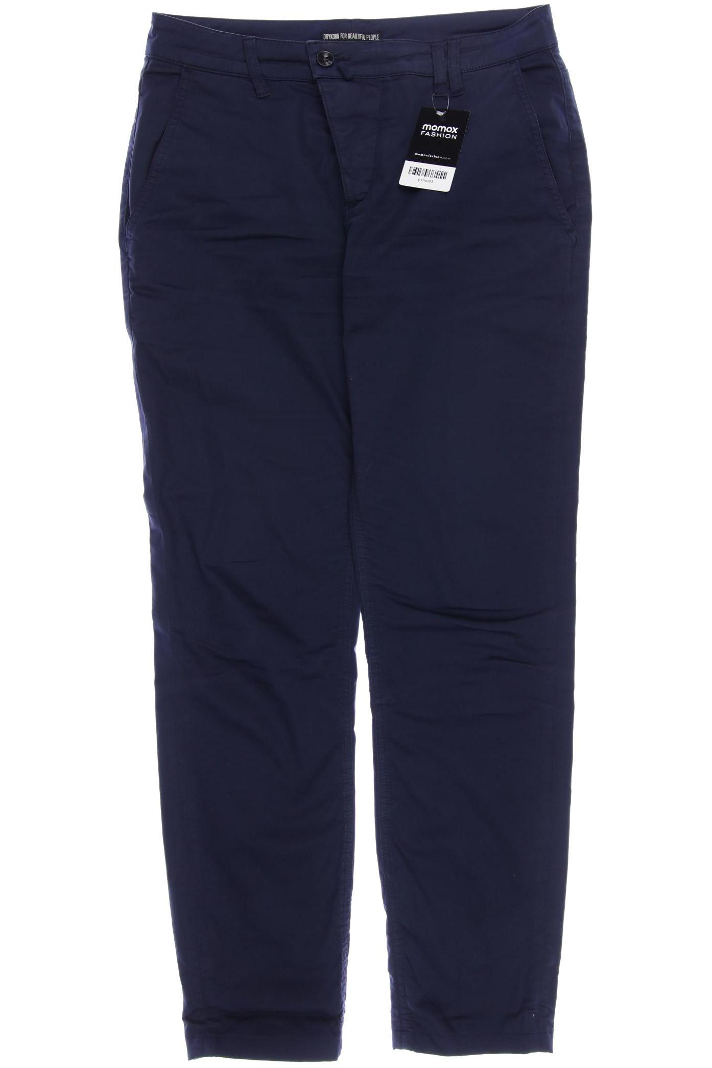 

Drykorn Damen Stoffhose, marineblau, Gr. 27
