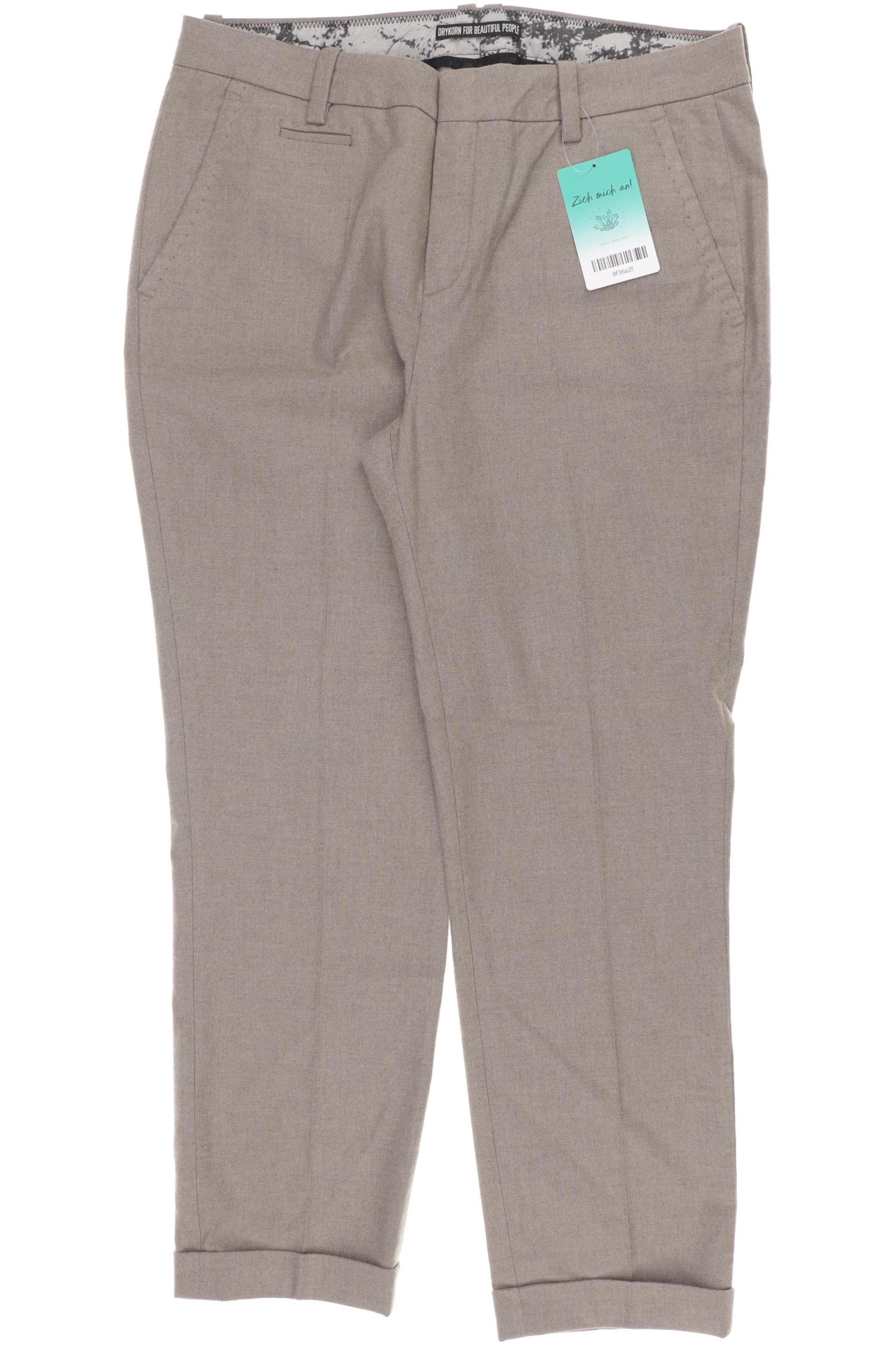 

Drykorn Damen Stoffhose, beige, Gr. 28