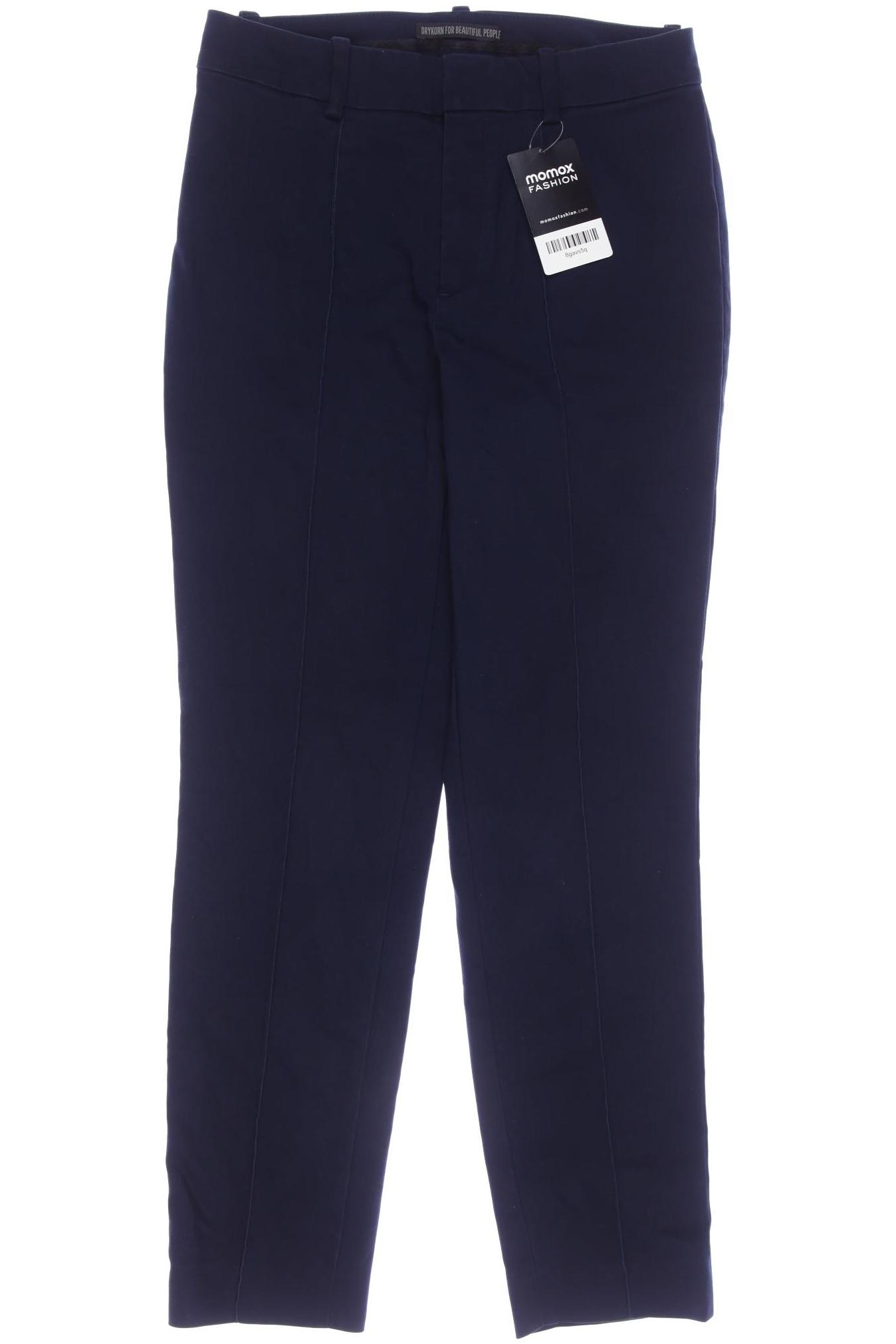 

Drykorn Damen Stoffhose, marineblau, Gr. 26