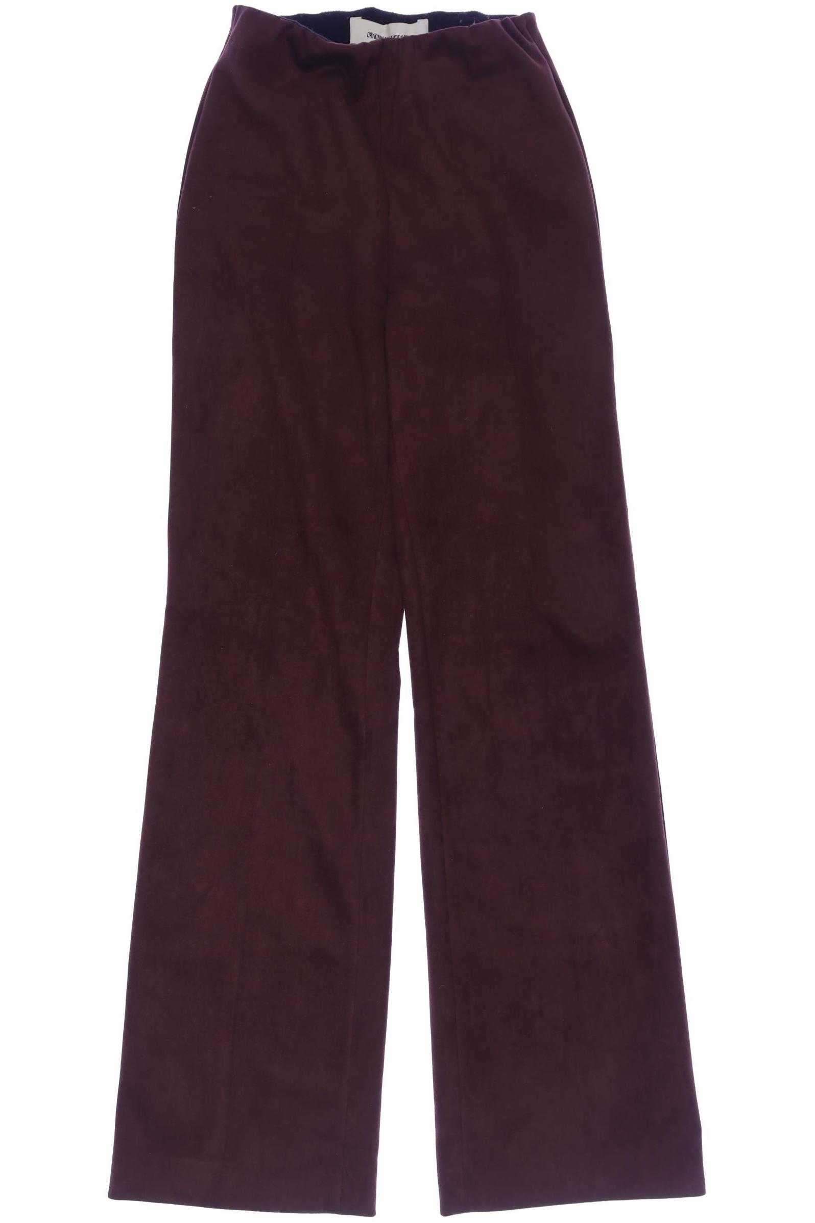 

Drykorn Damen Stoffhose, bordeaux, Gr. 25
