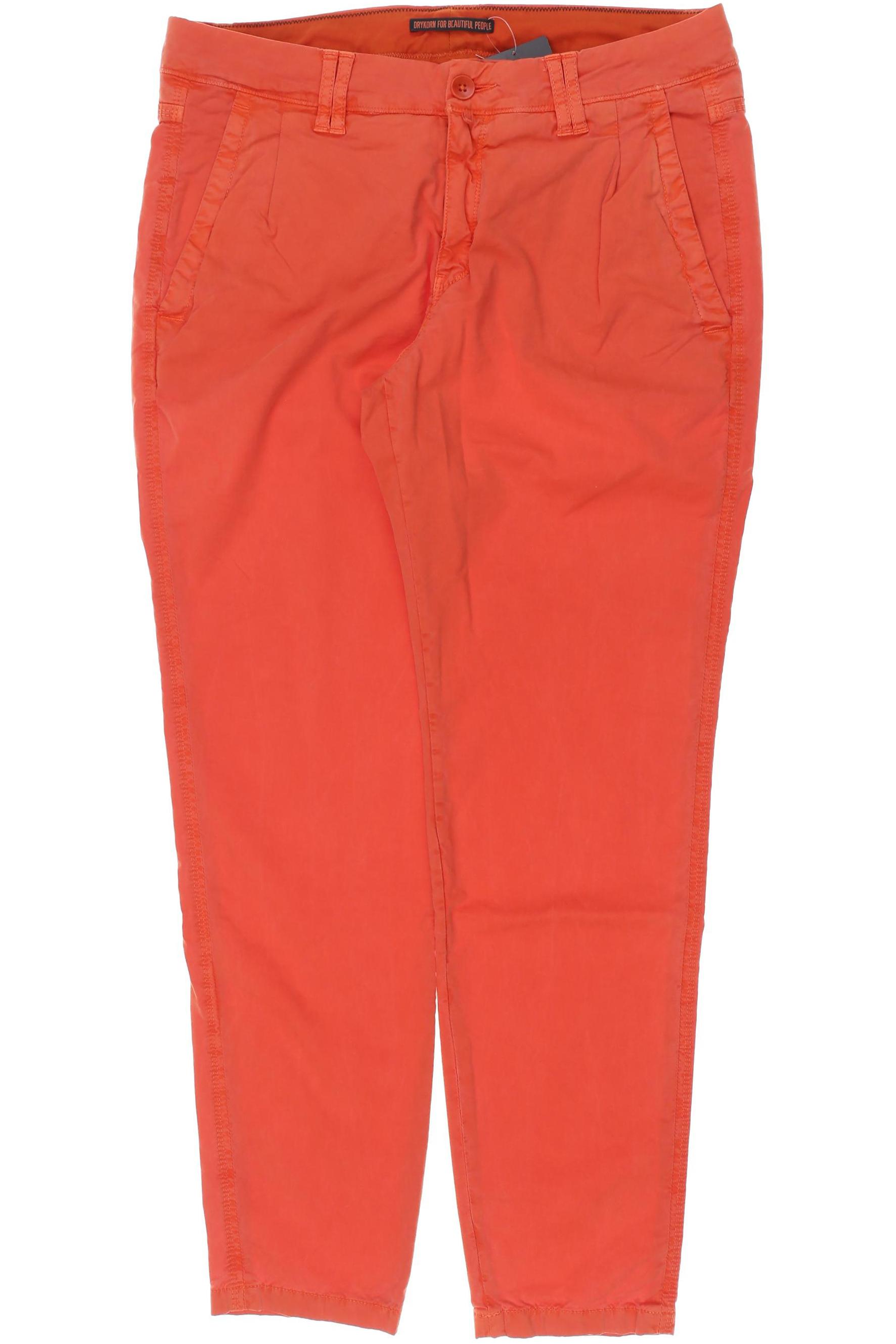 

Drykorn Damen Stoffhose, orange, Gr.