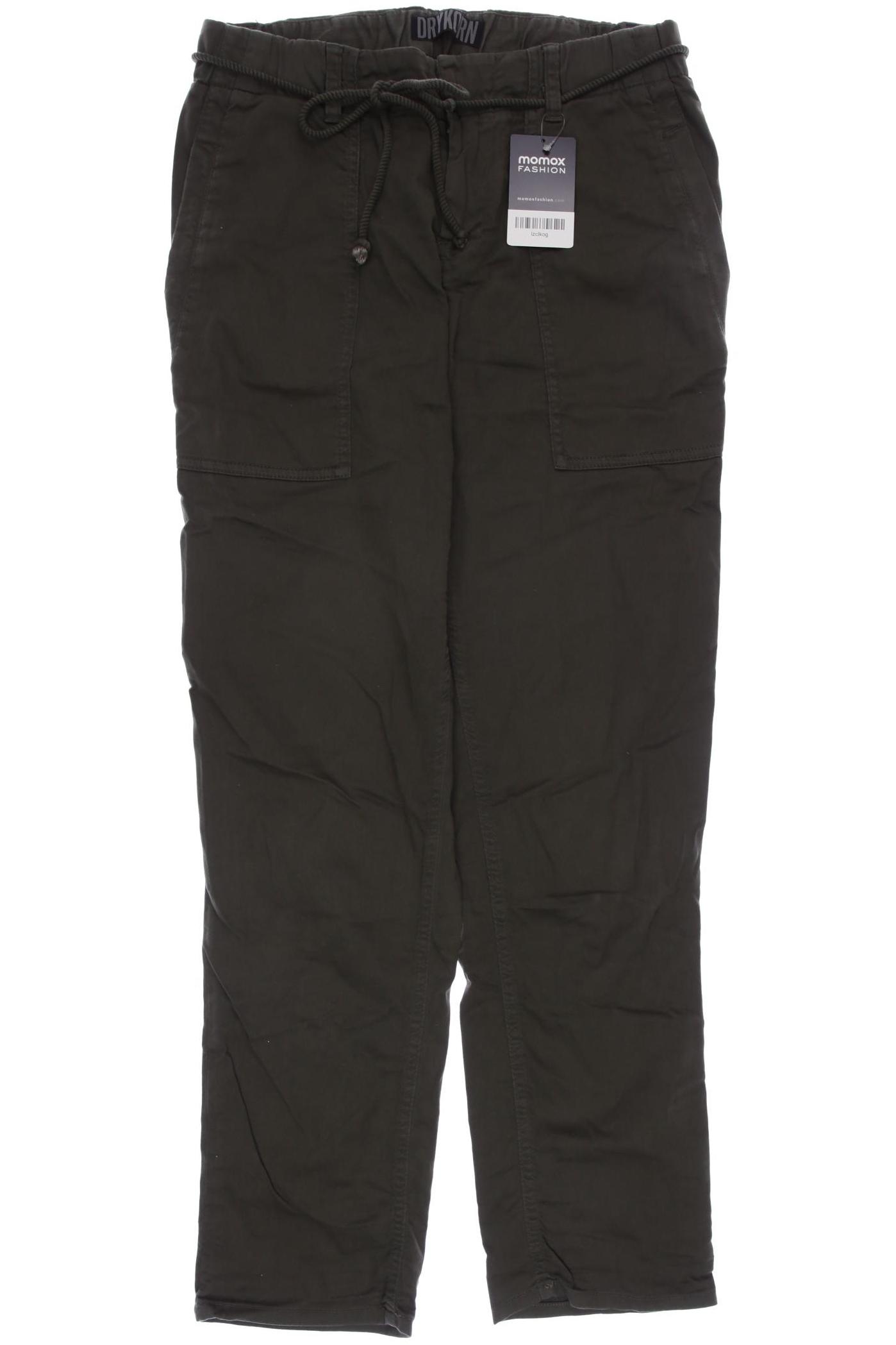 

Drykorn Damen Stoffhose, grün, Gr. 27