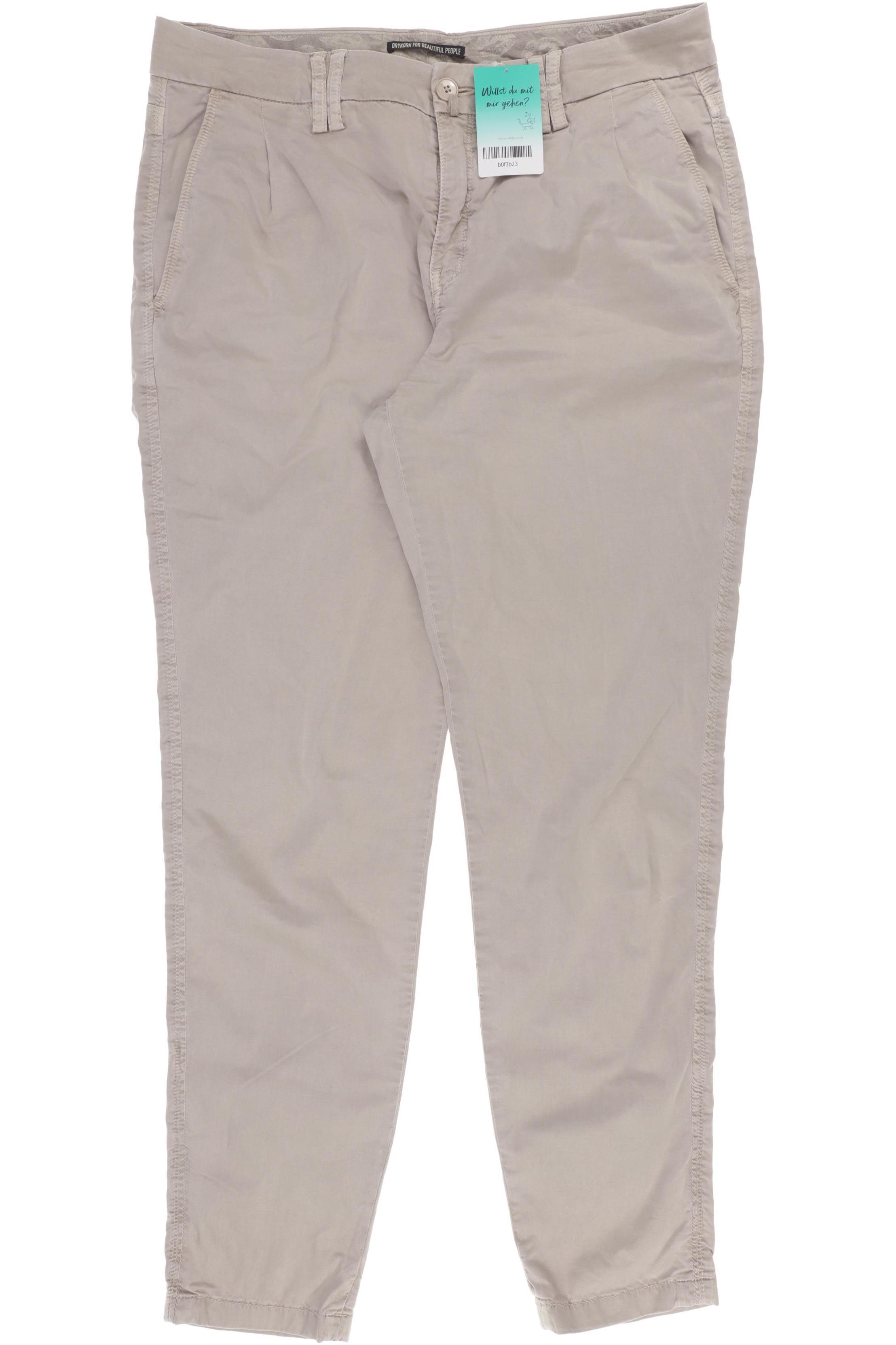 

Drykorn Damen Stoffhose, beige, Gr. 31
