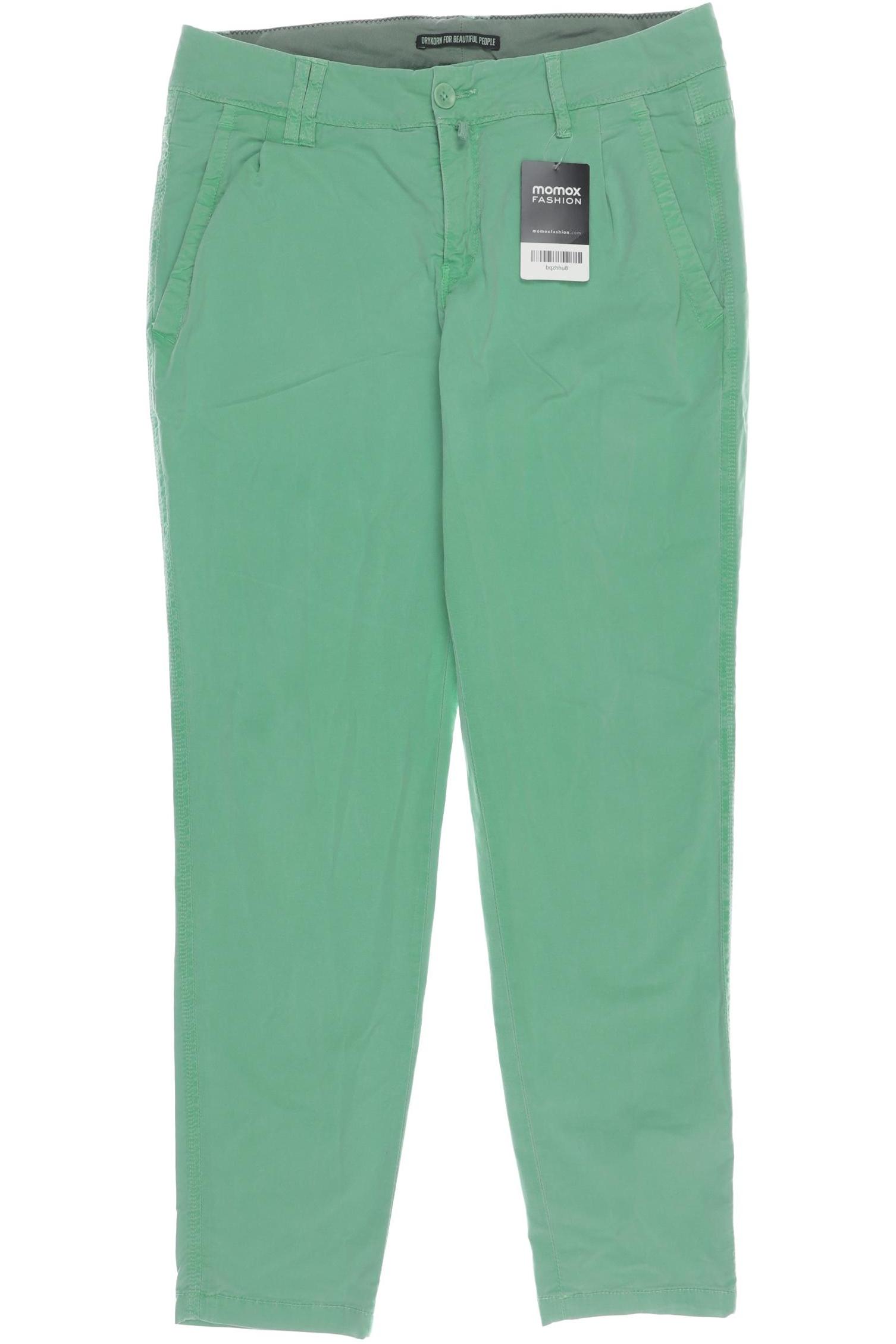 

Drykorn Damen Stoffhose, grün, Gr. 27