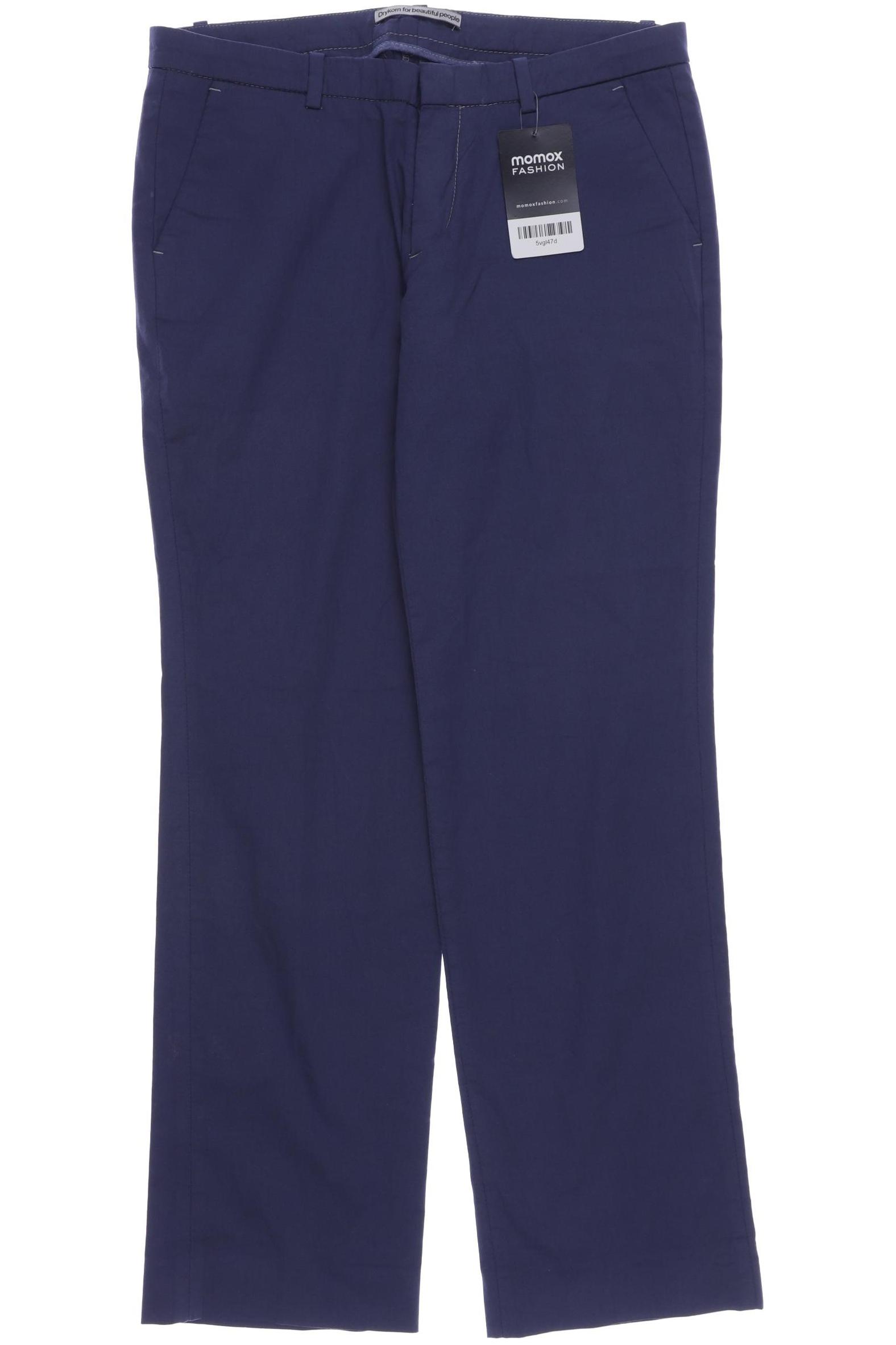 

Drykorn Damen Stoffhose, blau, Gr. 0