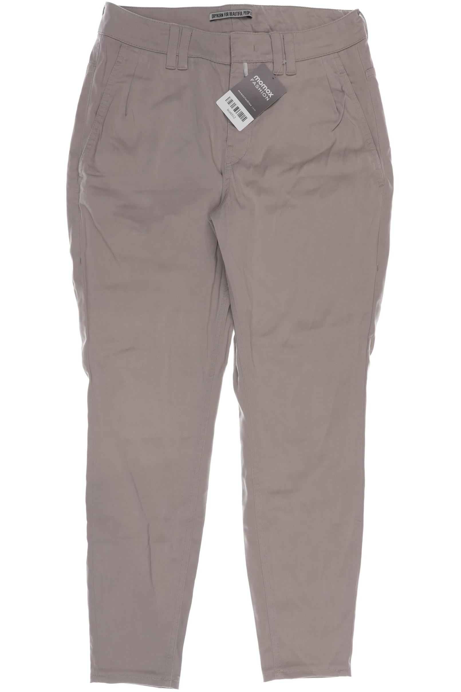

Drykorn Damen Stoffhose, beige, Gr. 26