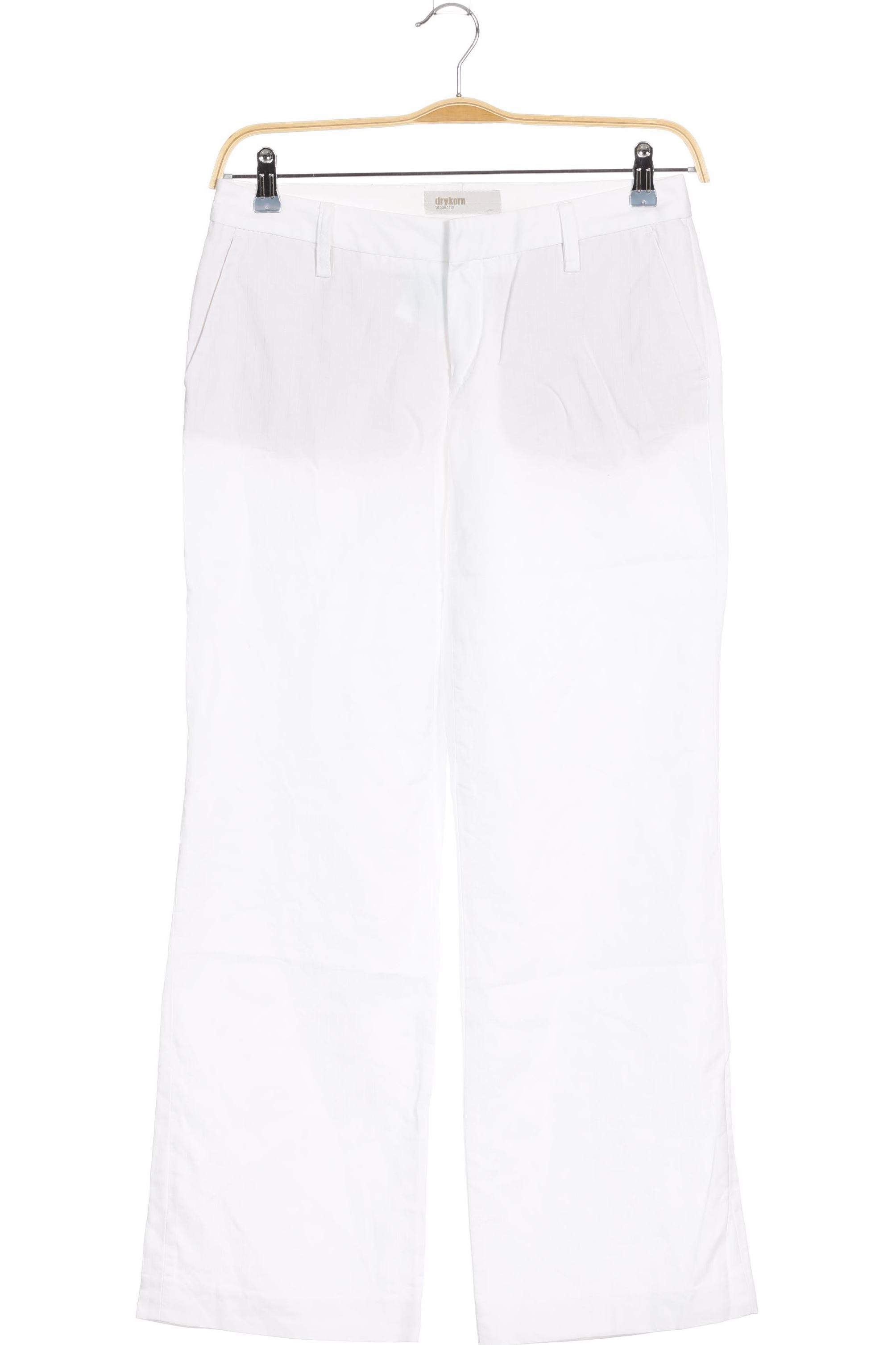 

Drykorn Damen Stoffhose, weiß, Gr. 36