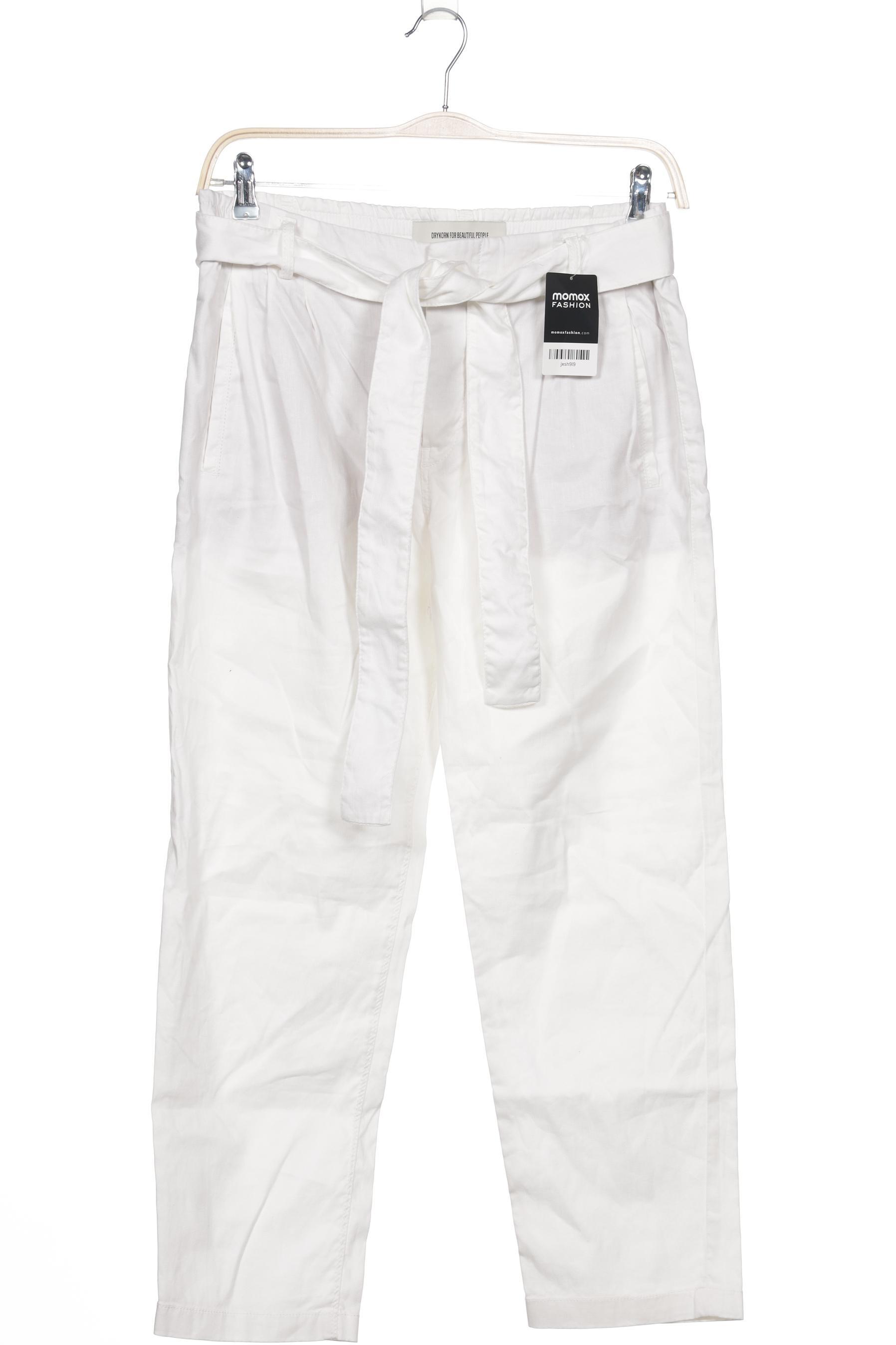 

Drykorn Damen Stoffhose, weiß, Gr. 30
