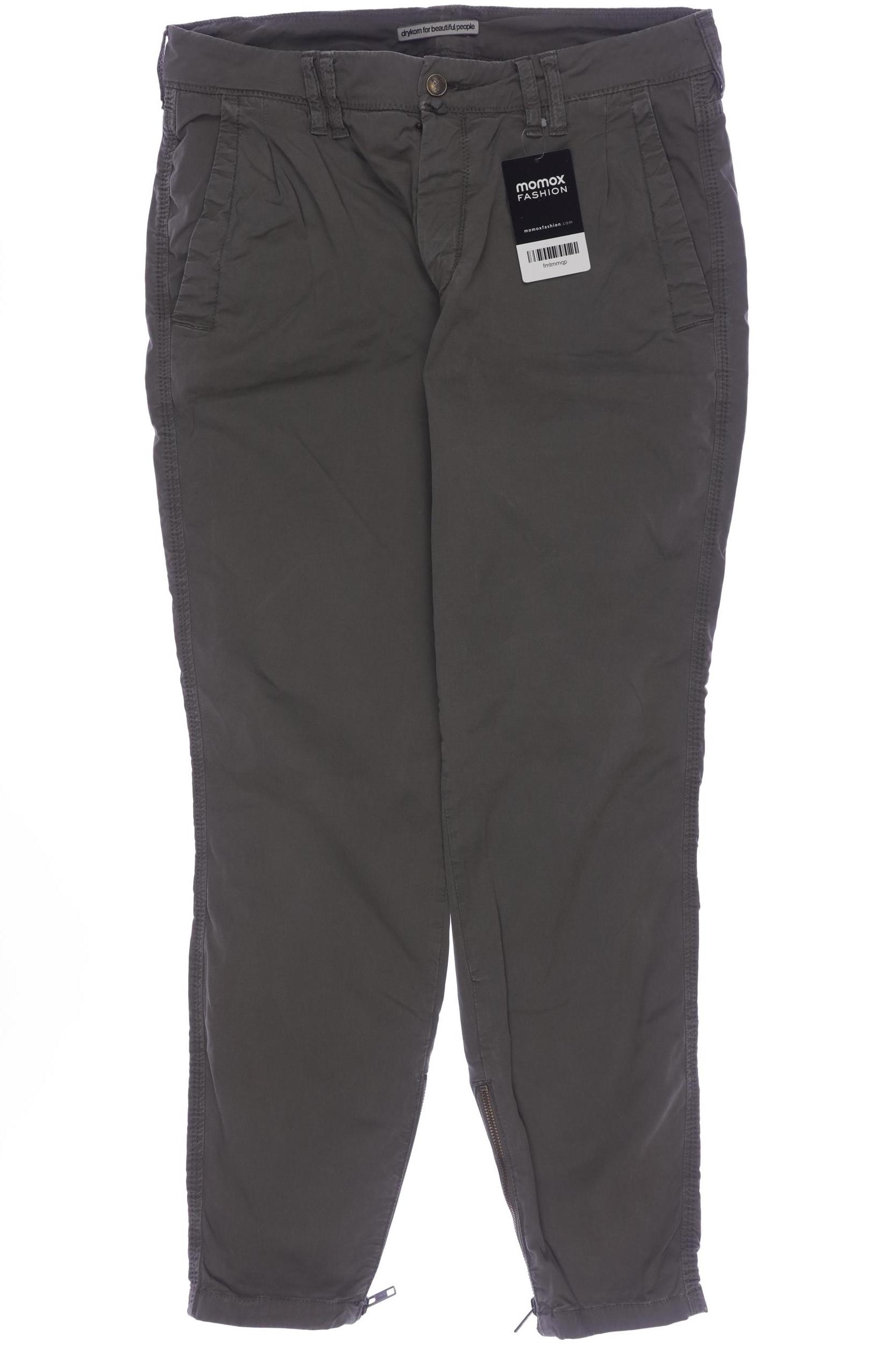 

Drykorn Damen Stoffhose, grün, Gr. 28