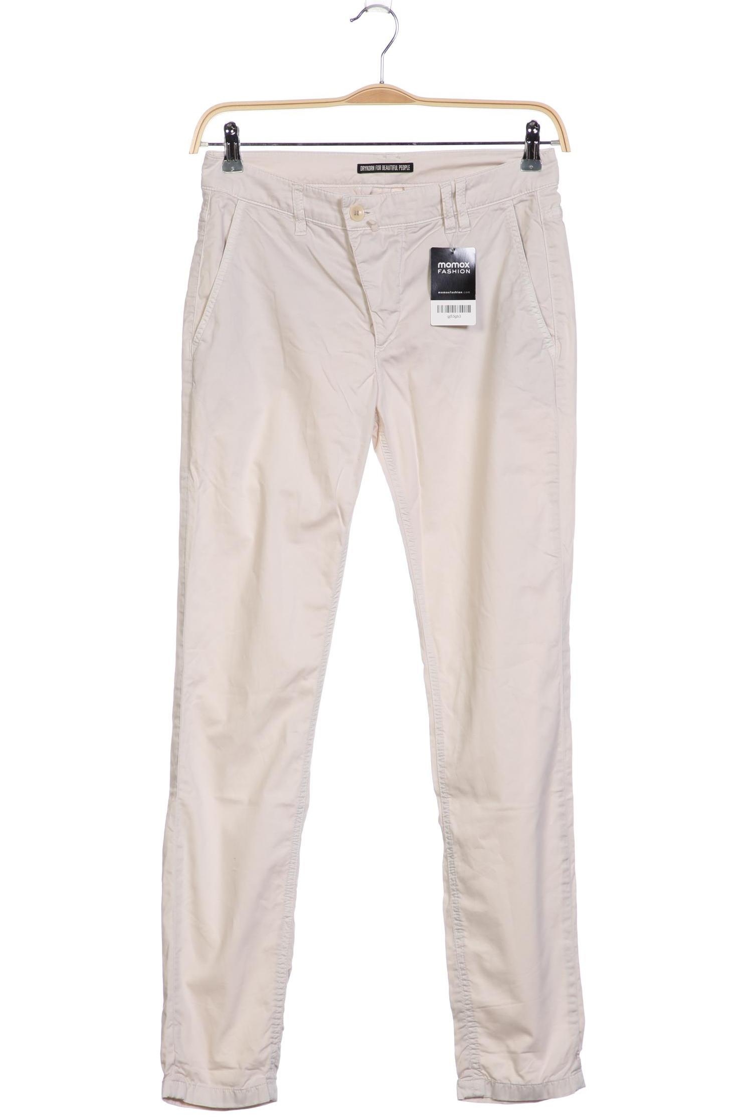 

Drykorn Damen Stoffhose, cremeweiß, Gr. 28
