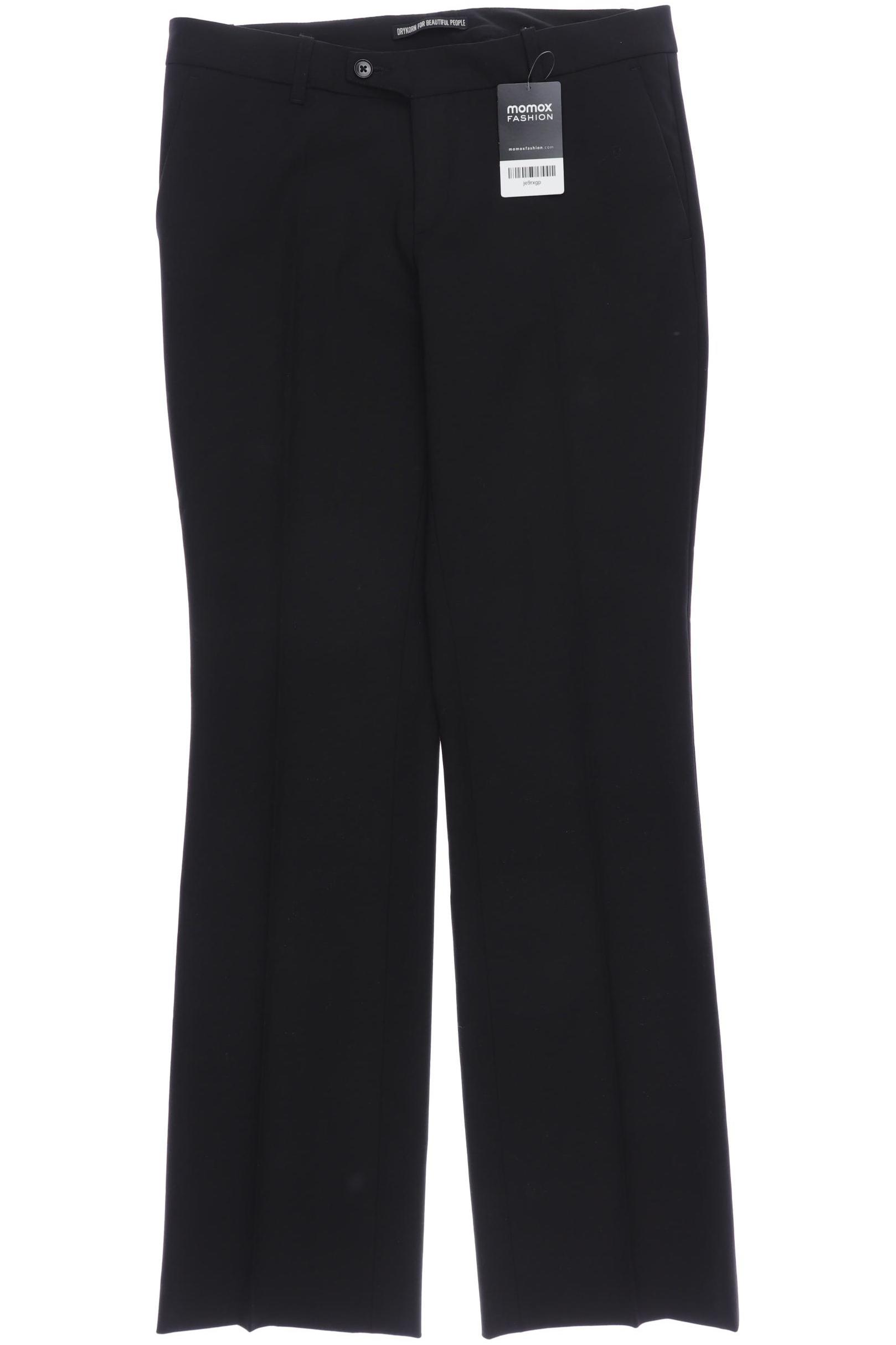 

Drykorn Damen Stoffhose, schwarz, Gr. 0