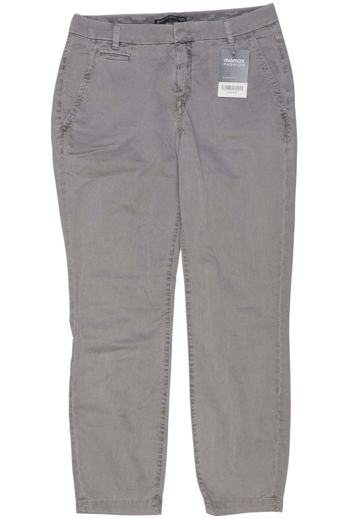 

Drykorn Damen Stoffhose, grau, Gr. 26