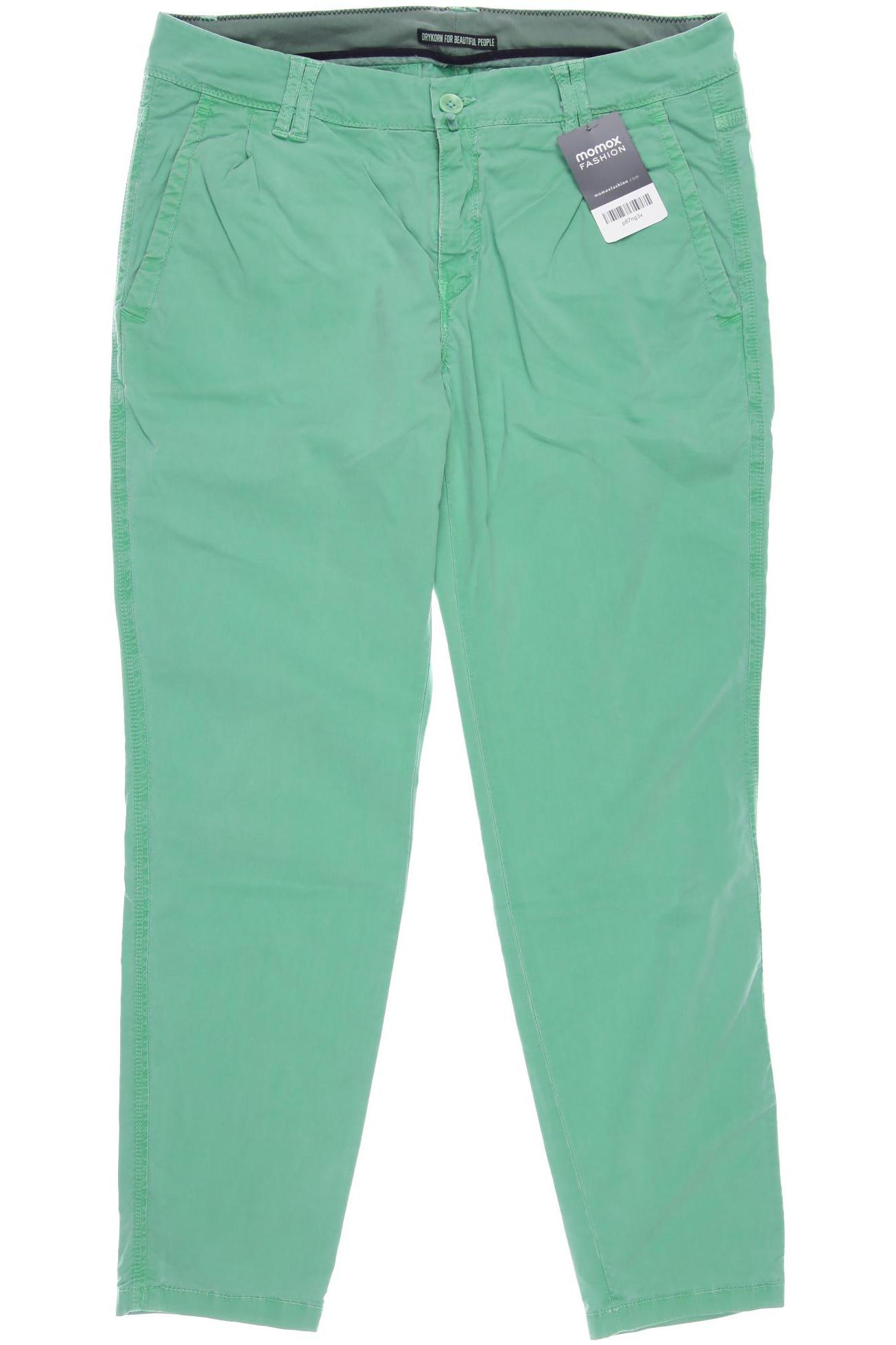 

Drykorn Damen Stoffhose, grün, Gr. 0
