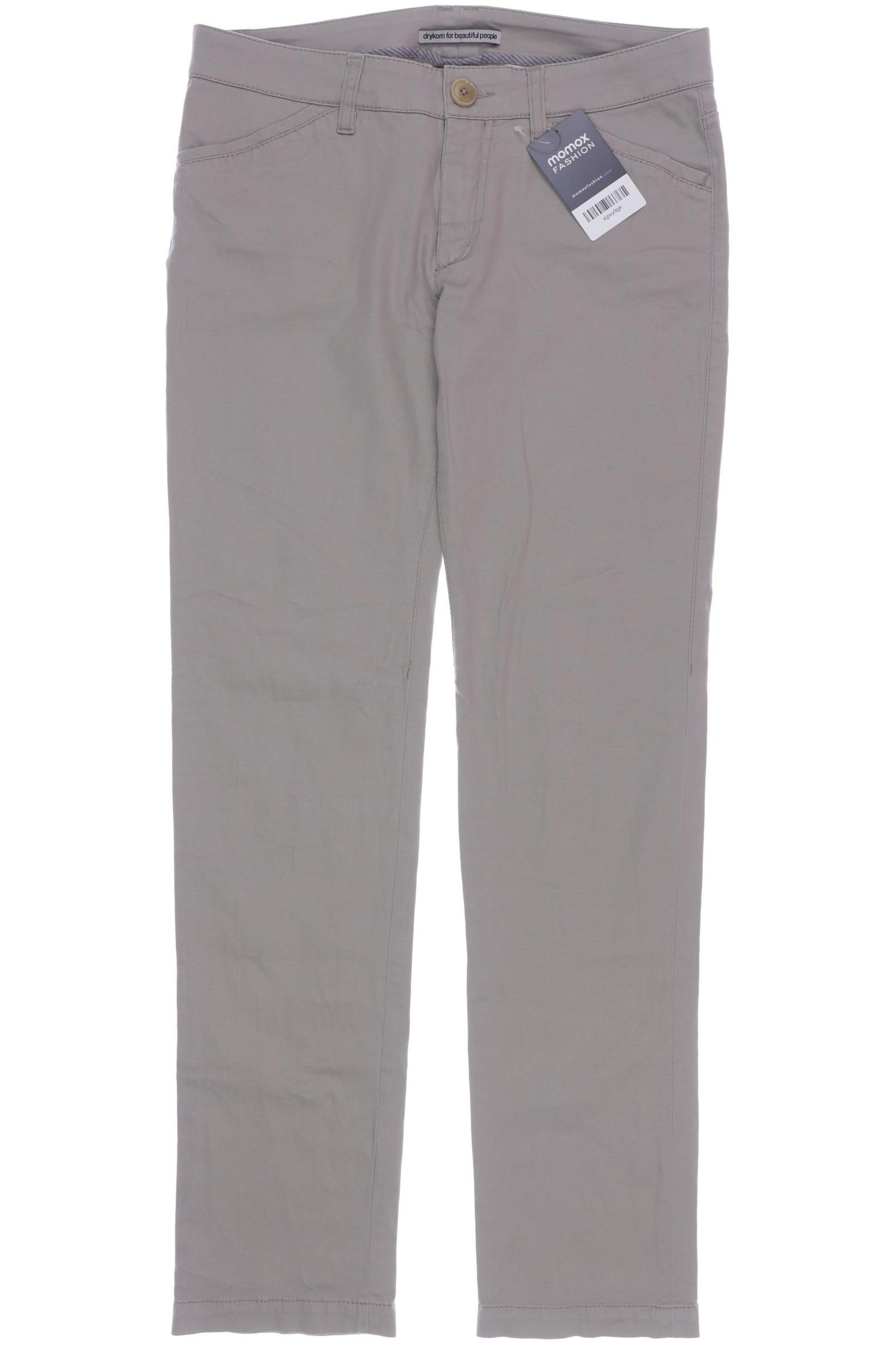 

Drykorn Damen Stoffhose, beige, Gr. 28