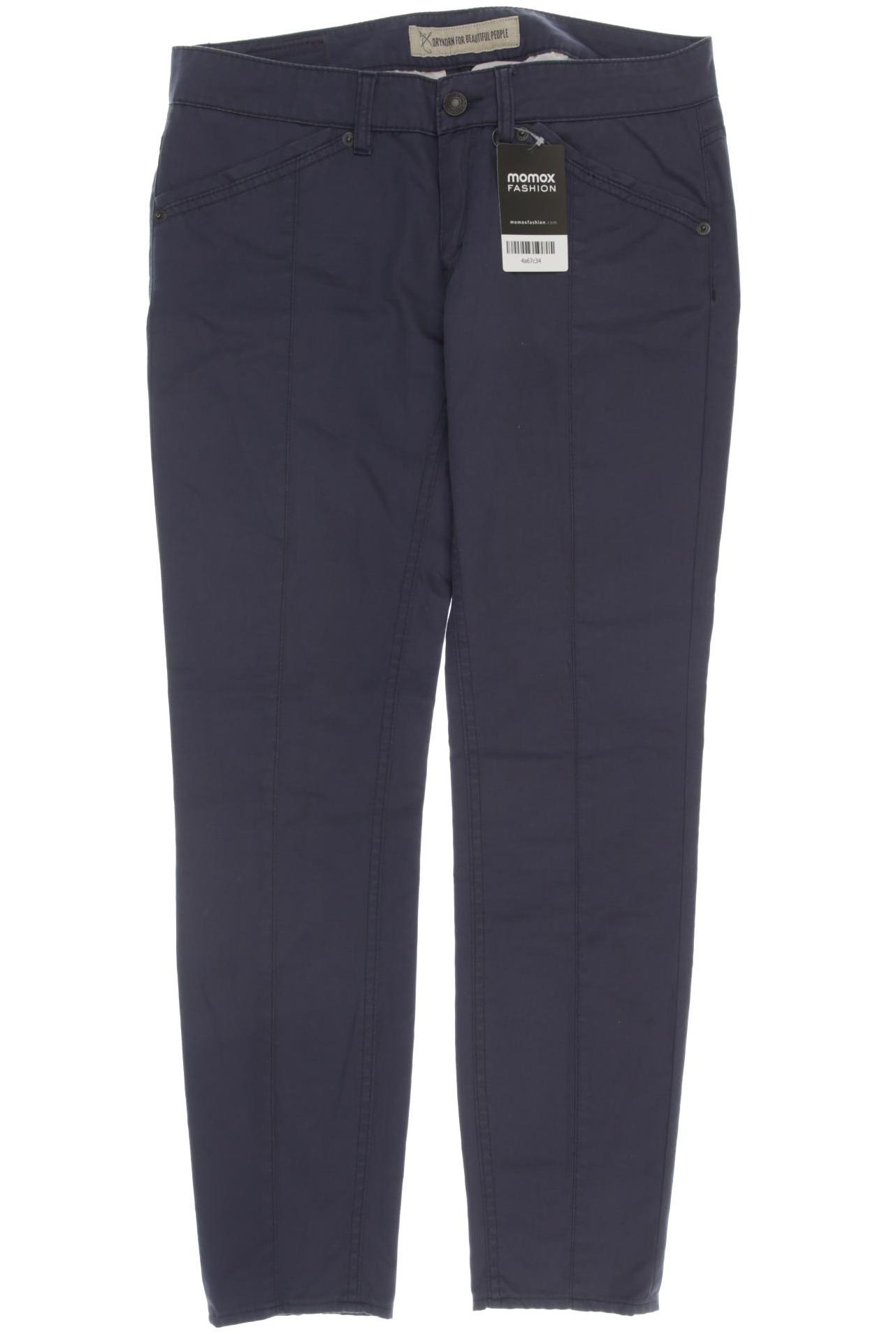 

Drykorn Damen Stoffhose, marineblau, Gr. 28