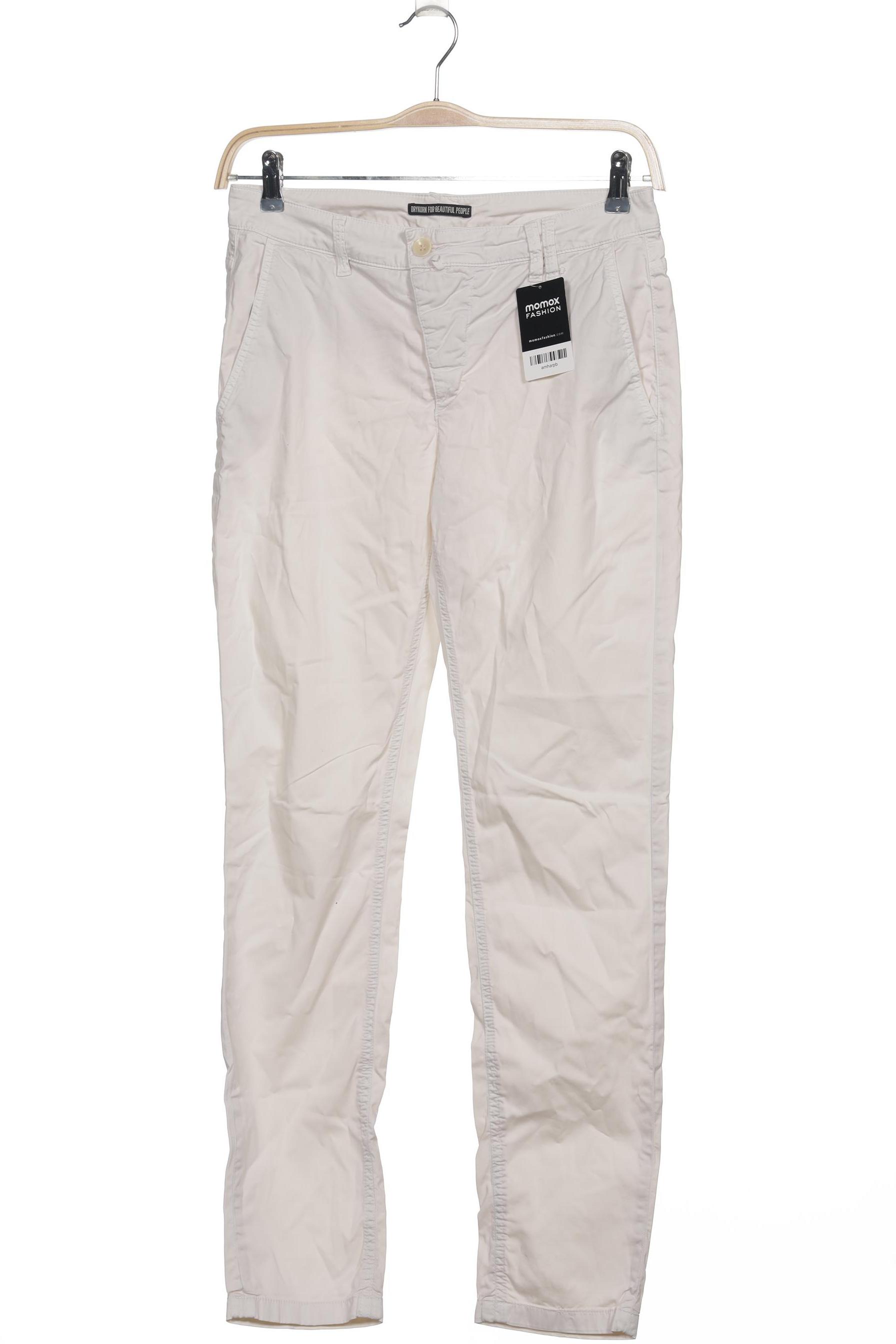 

Drykorn Damen Stoffhose, weiß, Gr. 28