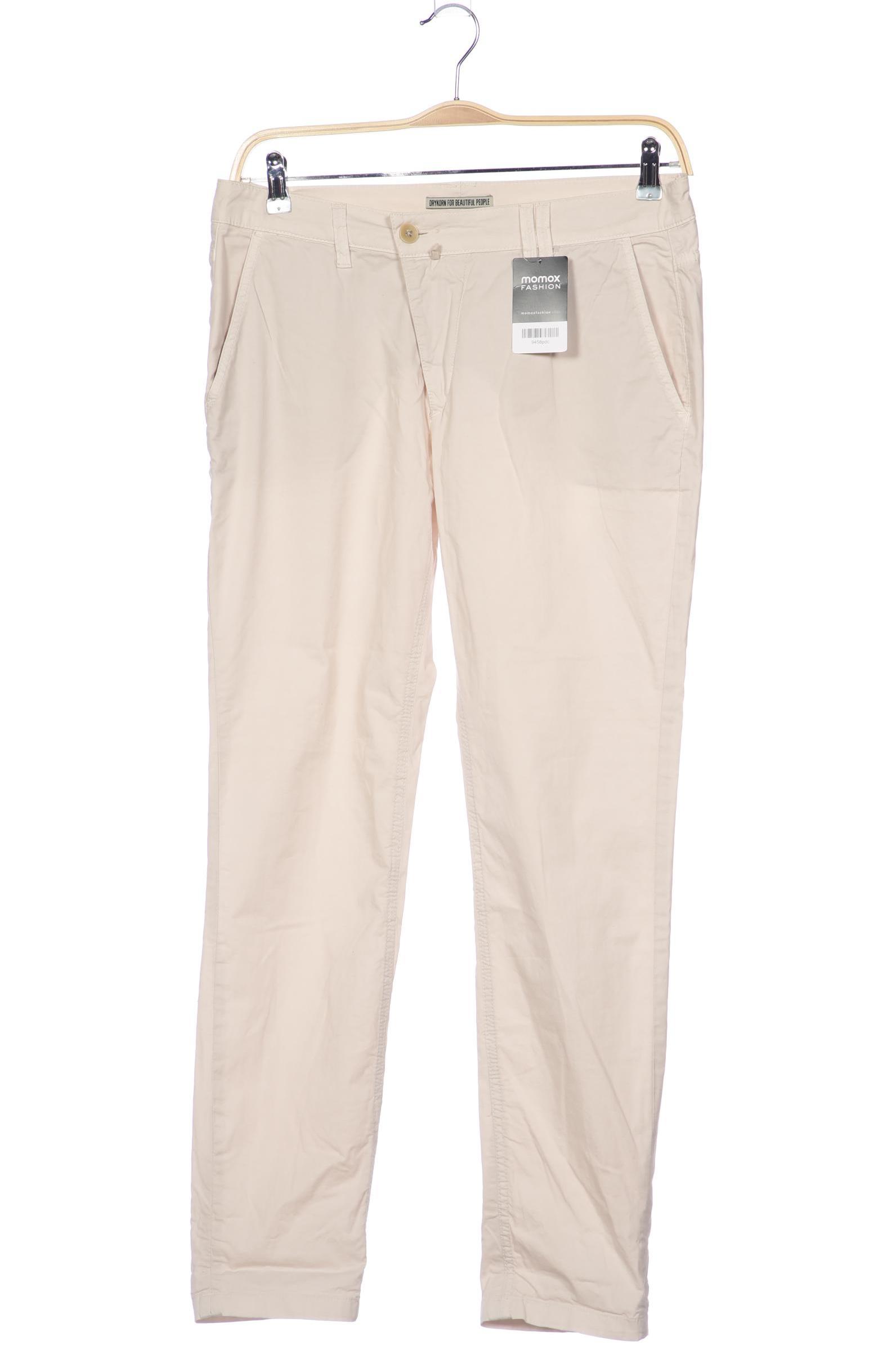

Drykorn Damen Stoffhose, beige, Gr. 31