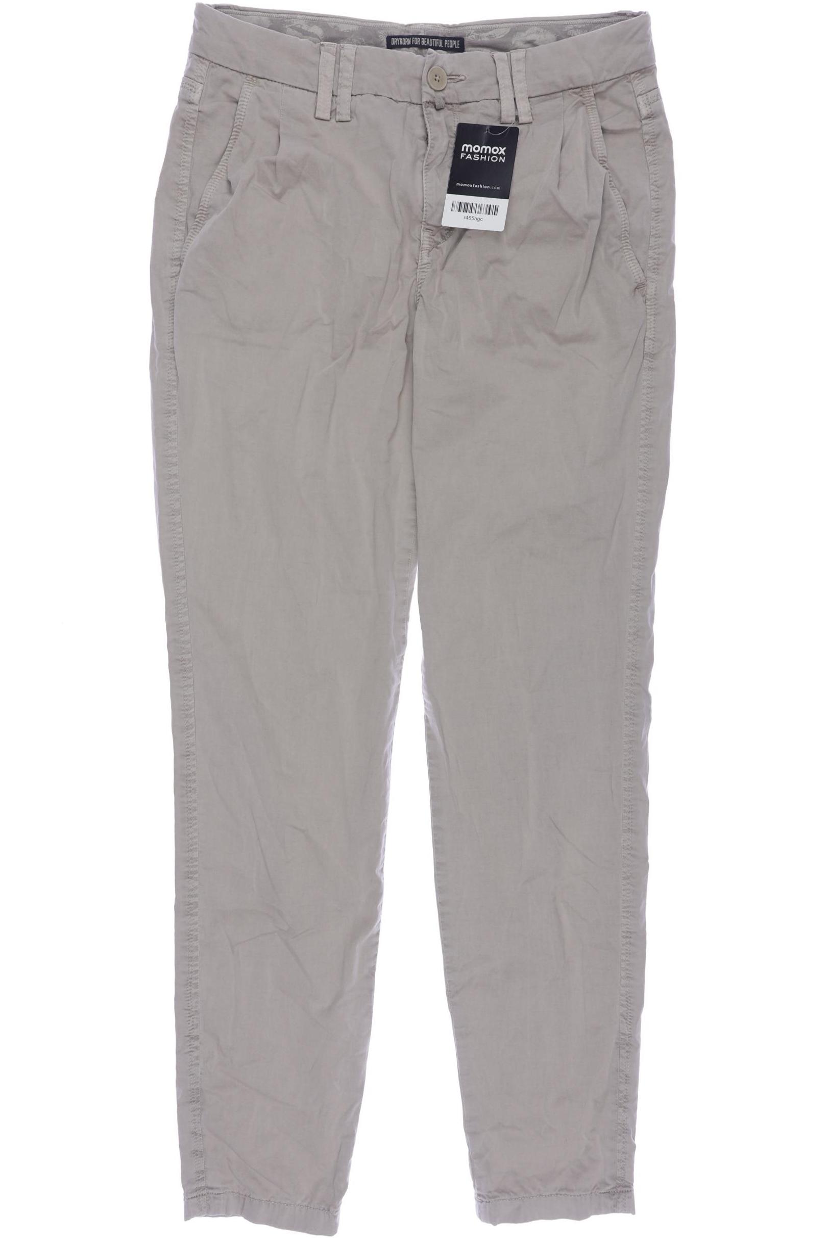 

Drykorn Damen Stoffhose, beige, Gr. 26