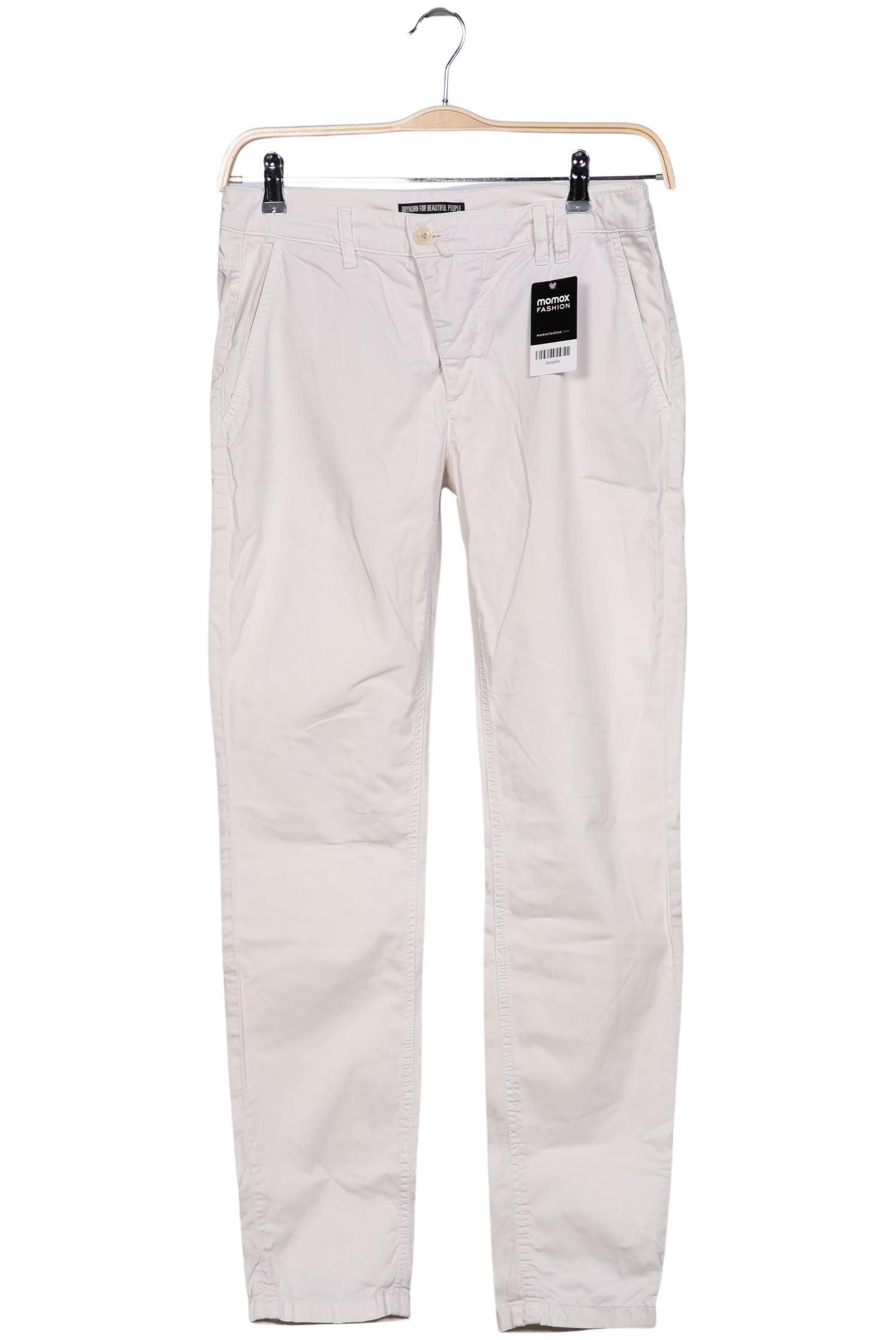 

Drykorn Damen Stoffhose, weiß, Gr. 28
