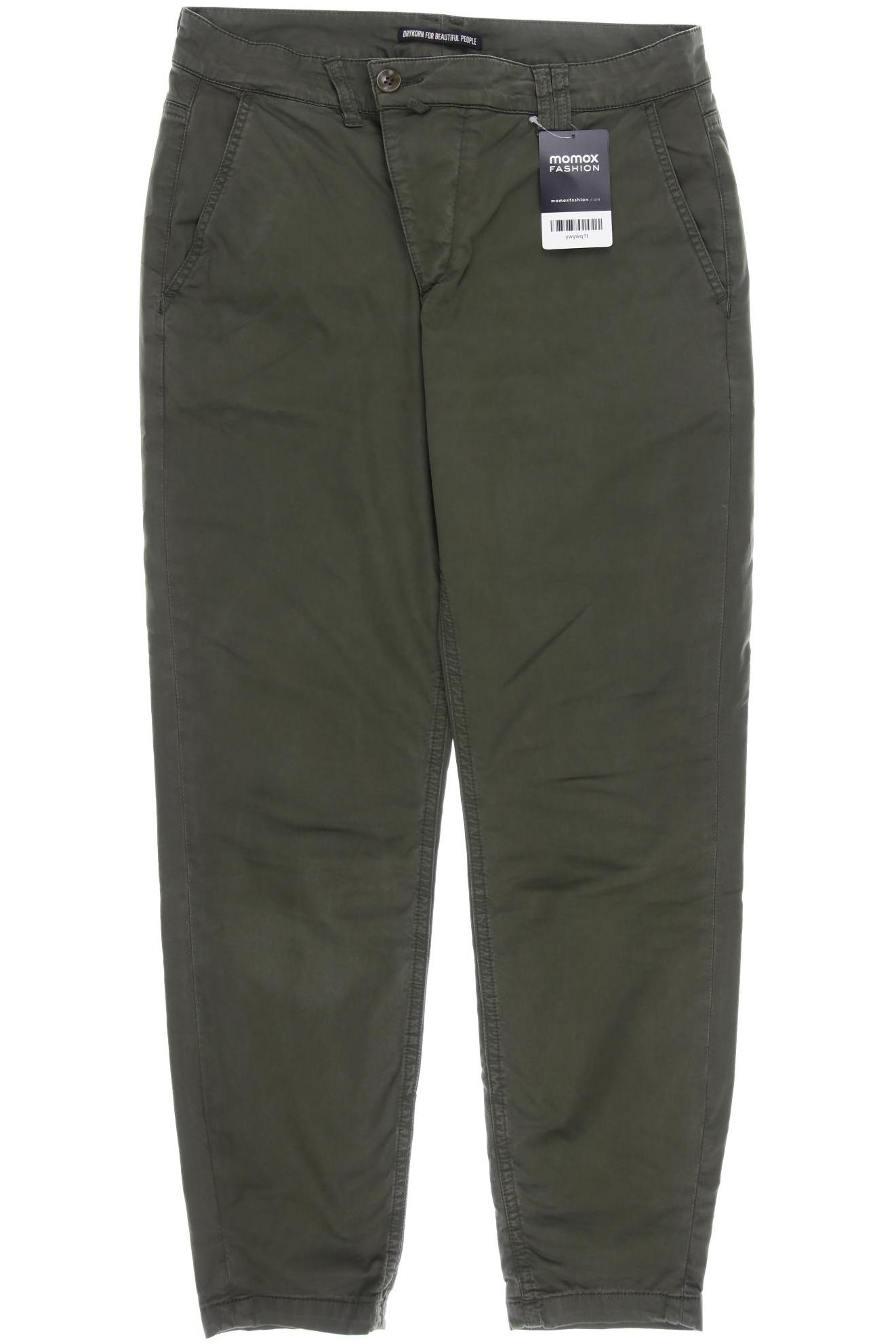 

Drykorn Damen Stoffhose, grün, Gr. 38