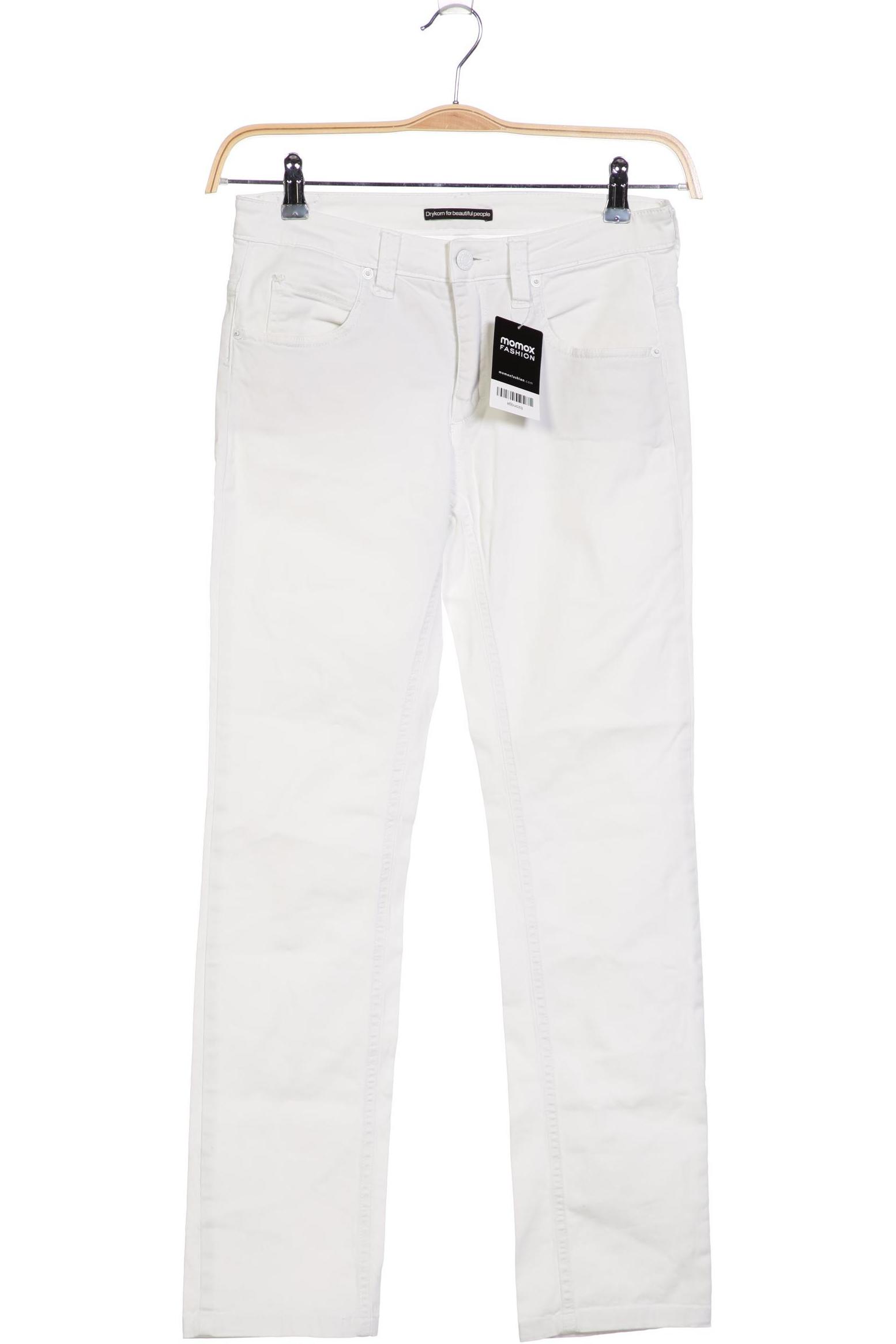 

Drykorn Damen Stoffhose, weiß, Gr. 28