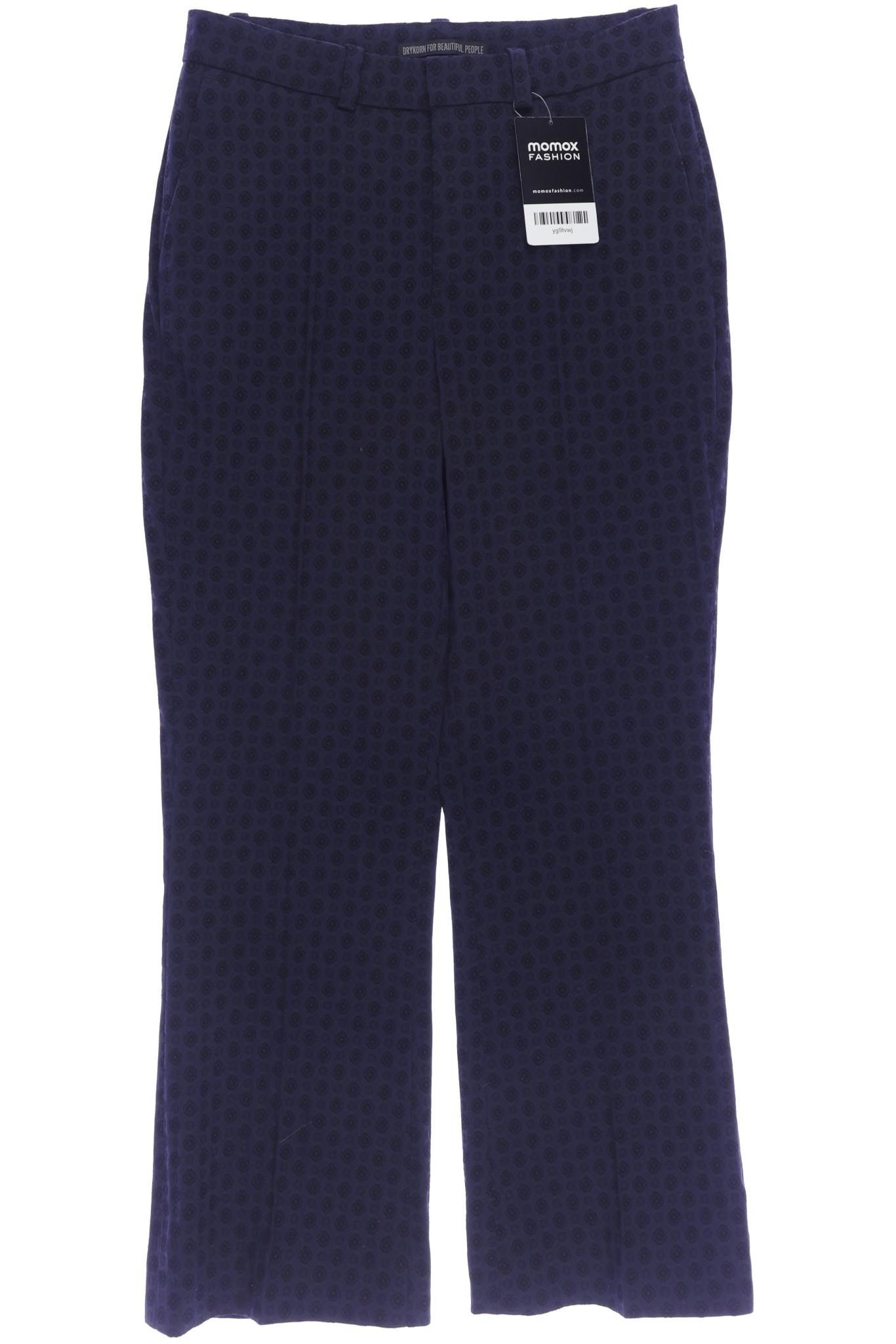 

Drykorn Damen Stoffhose, marineblau, Gr. 25