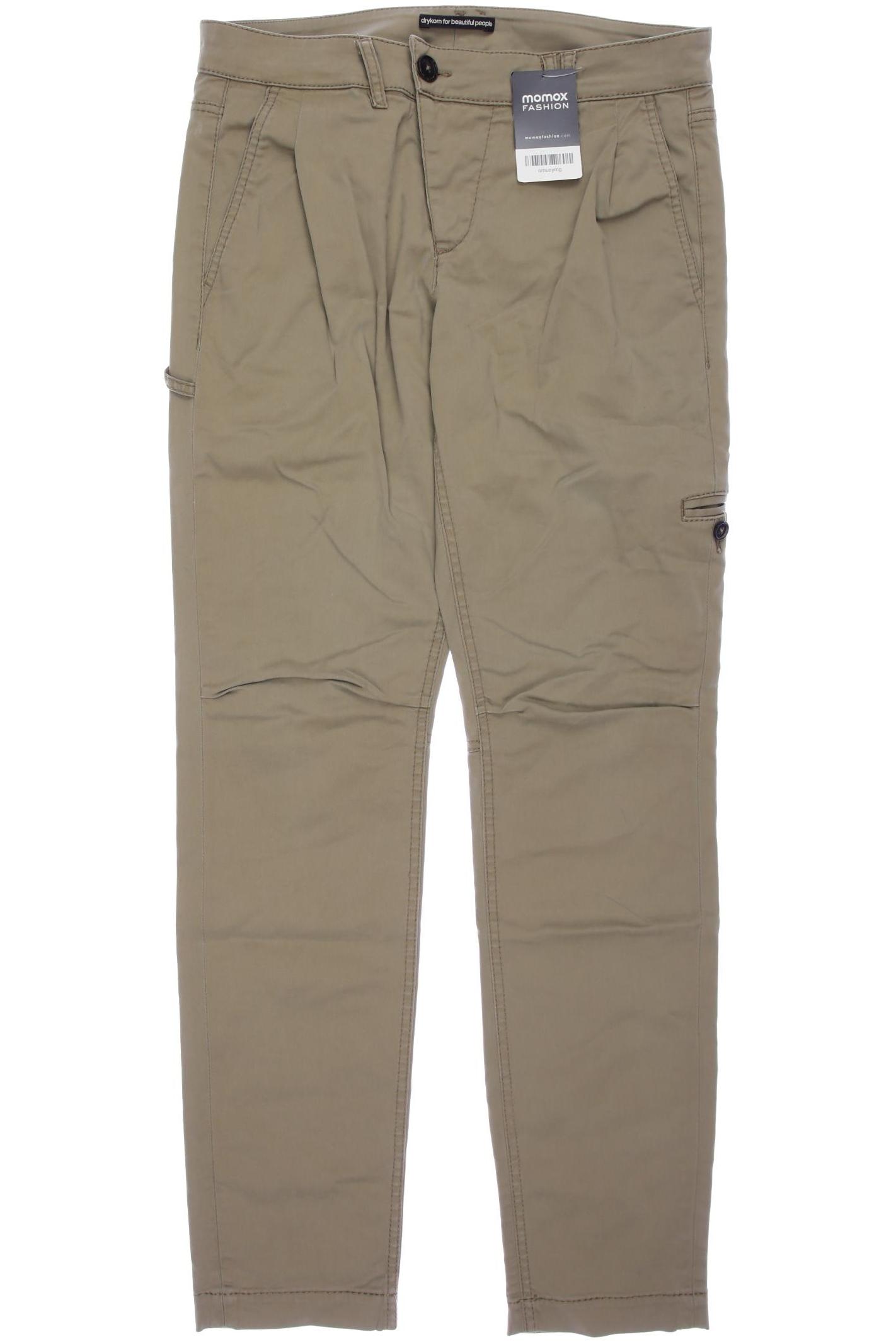 

Drykorn Damen Stoffhose, beige, Gr. 28