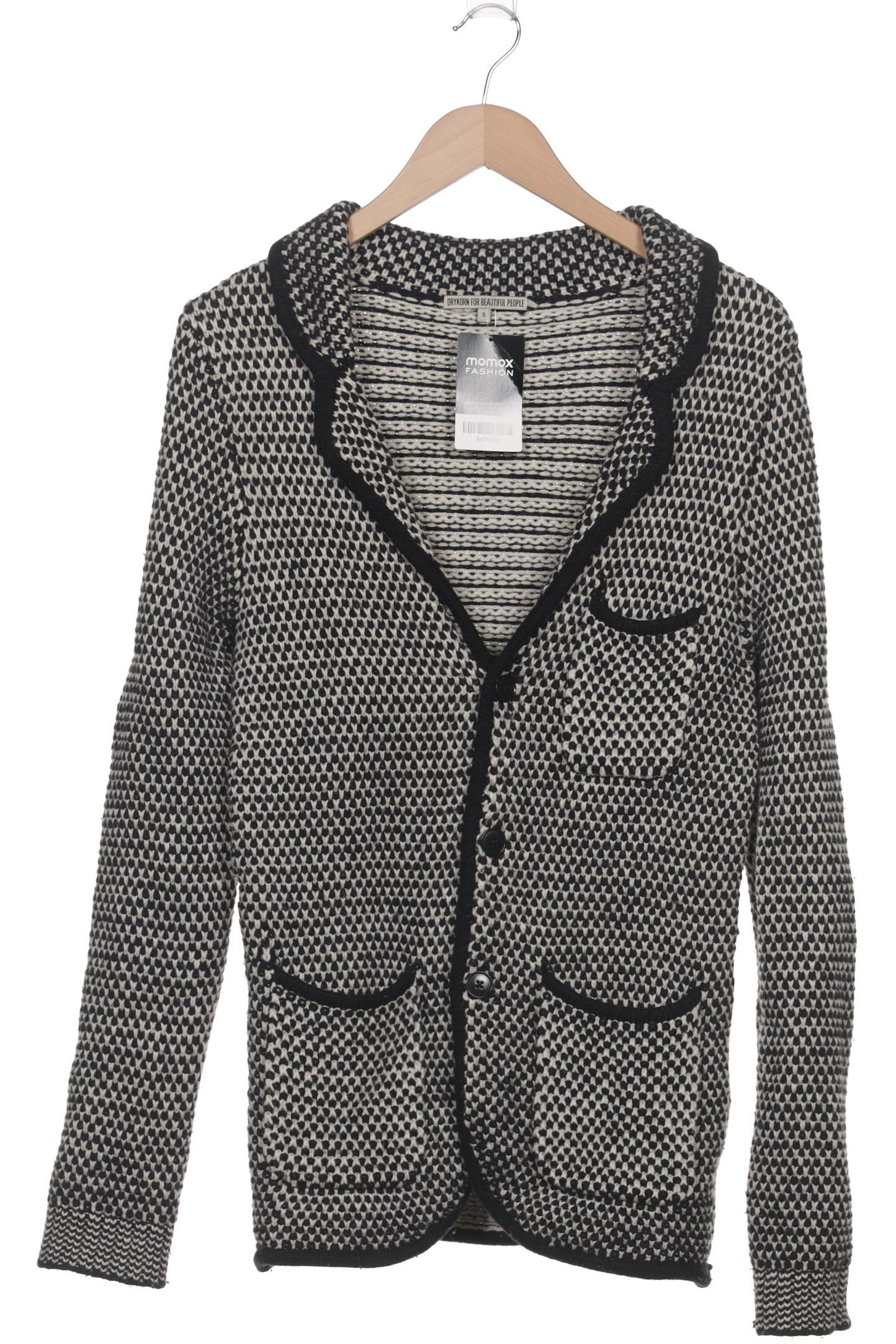 

Drykorn Damen Strickjacke, schwarz, Gr. 36