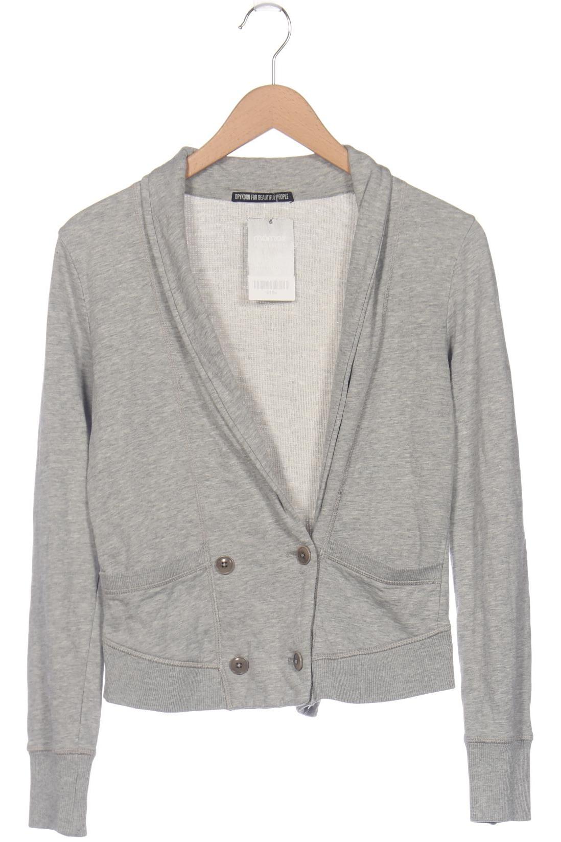 

Drykorn Damen Strickjacke, grau, Gr. 36