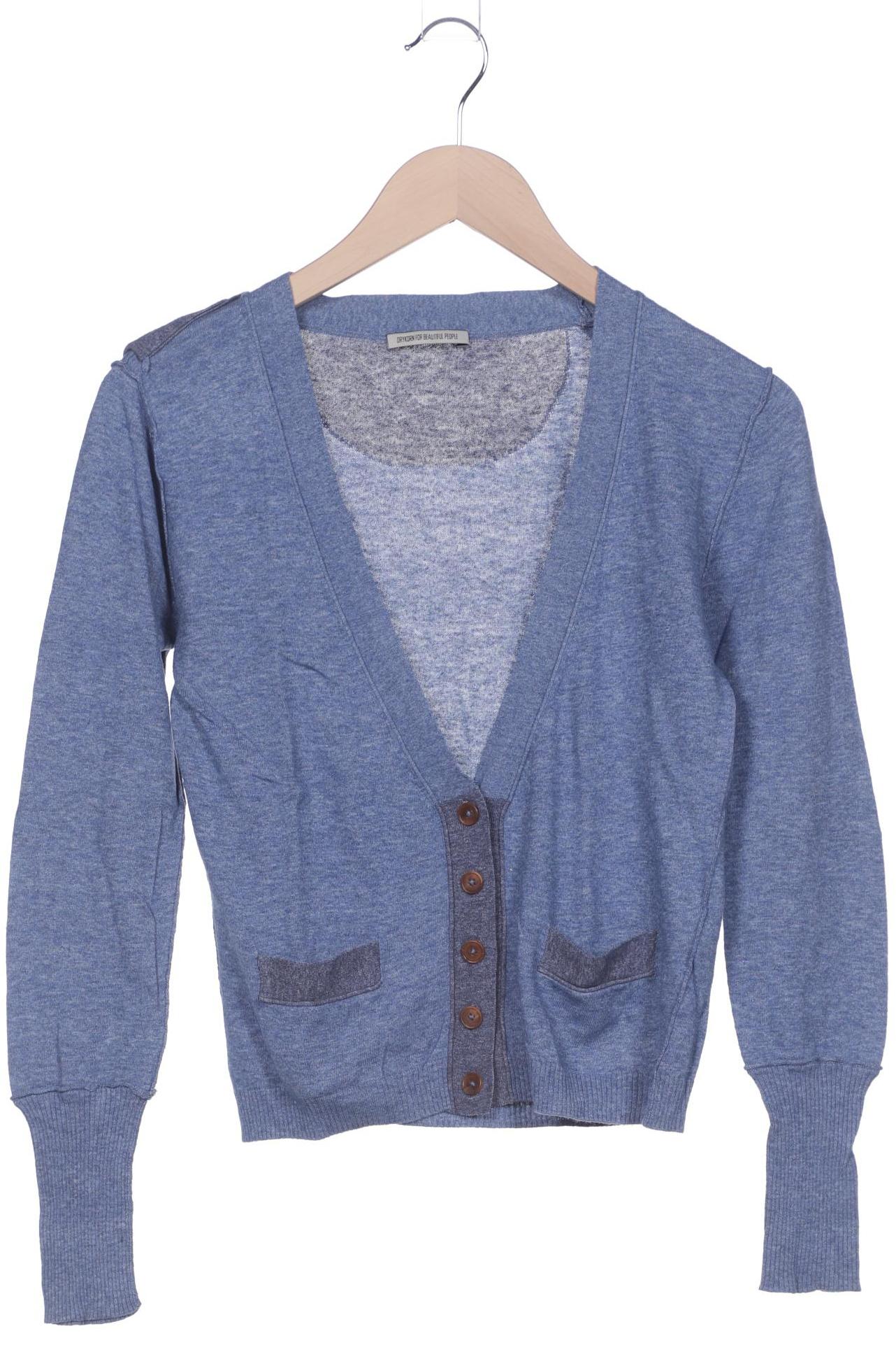 

Drykorn Damen Strickjacke, blau, Gr. 38