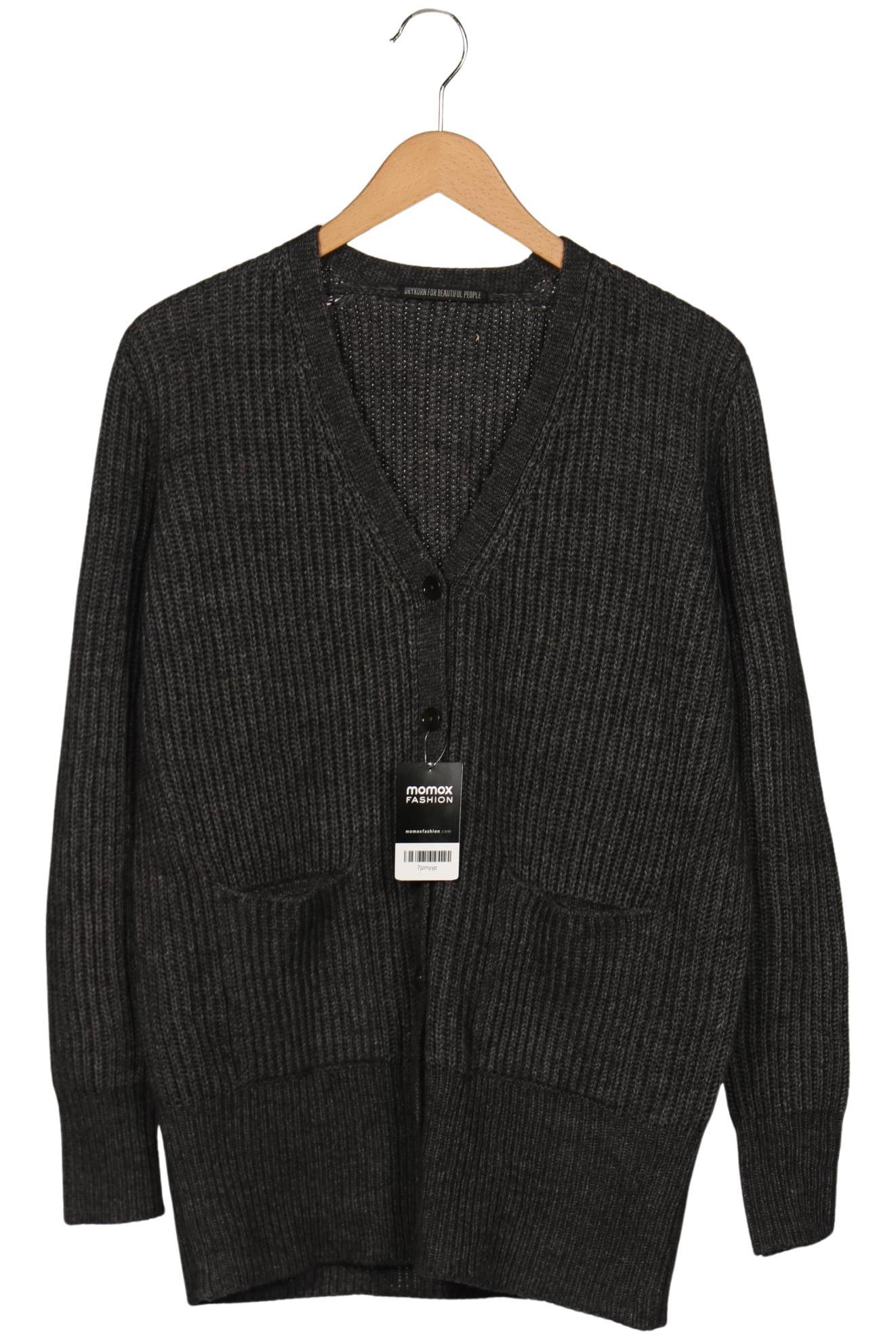 

Drykorn Damen Strickjacke, grau, Gr. 36