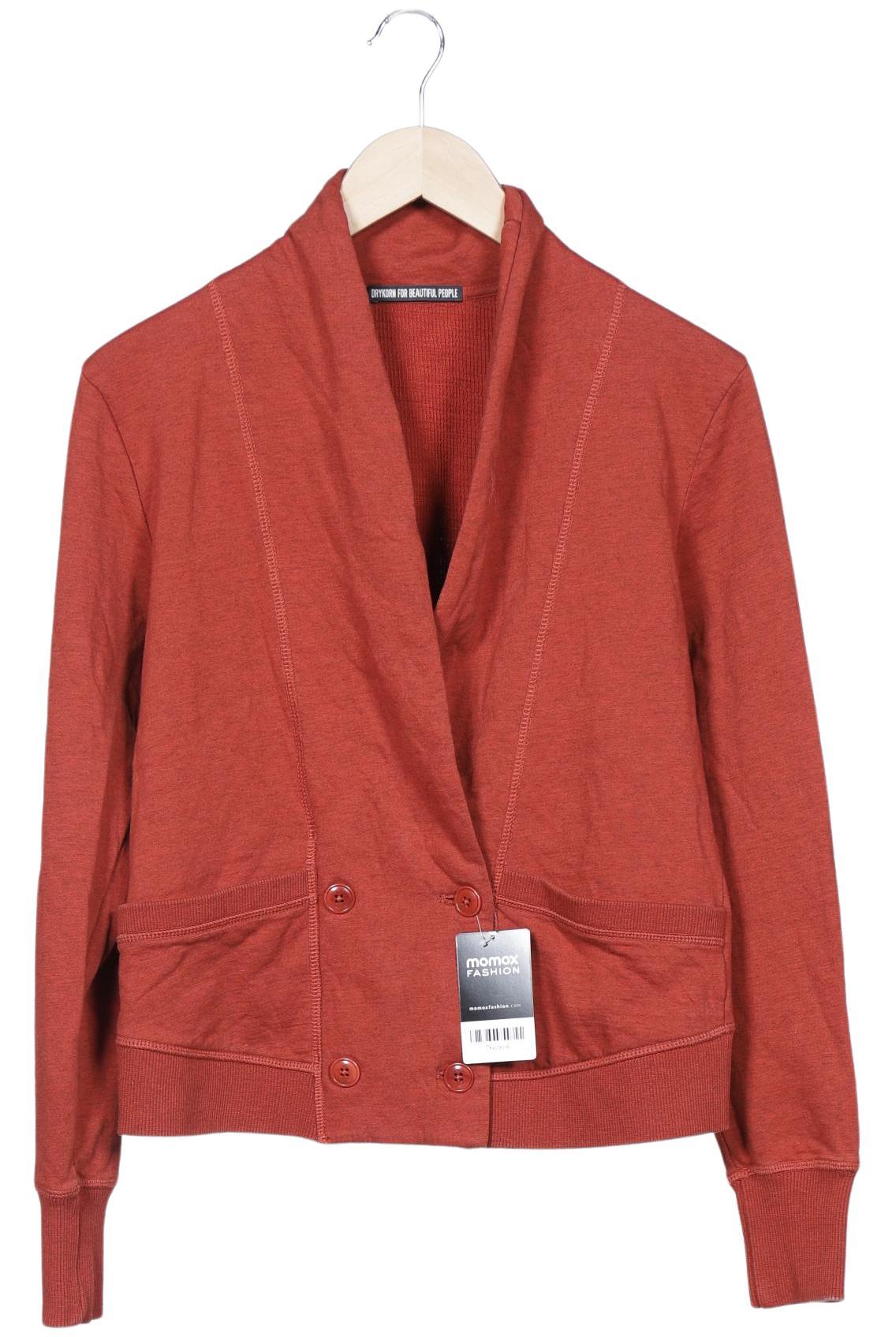

Drykorn Damen Strickjacke, orange, Gr. 44