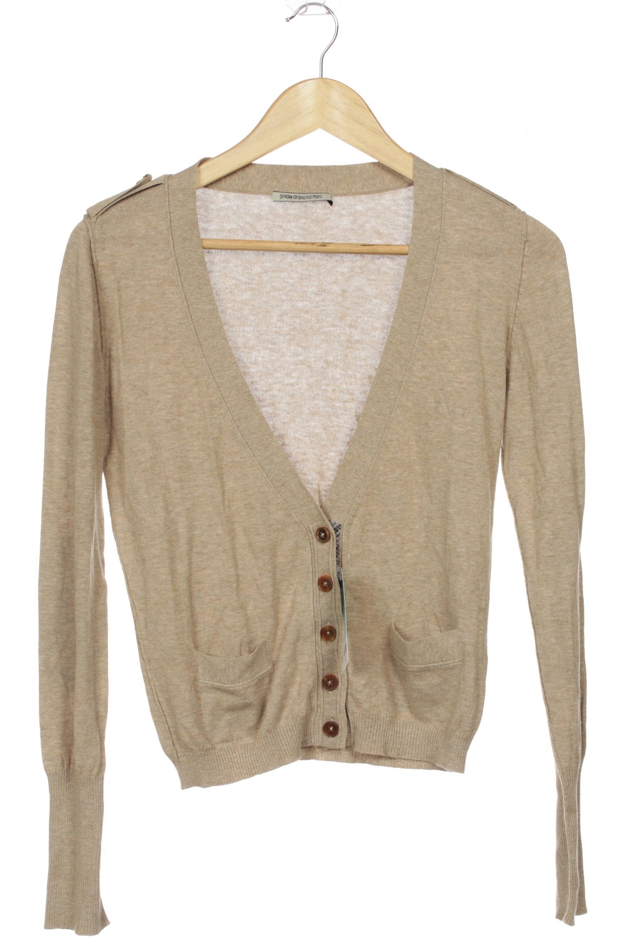 

Drykorn Damen Strickjacke, beige, Gr. 36