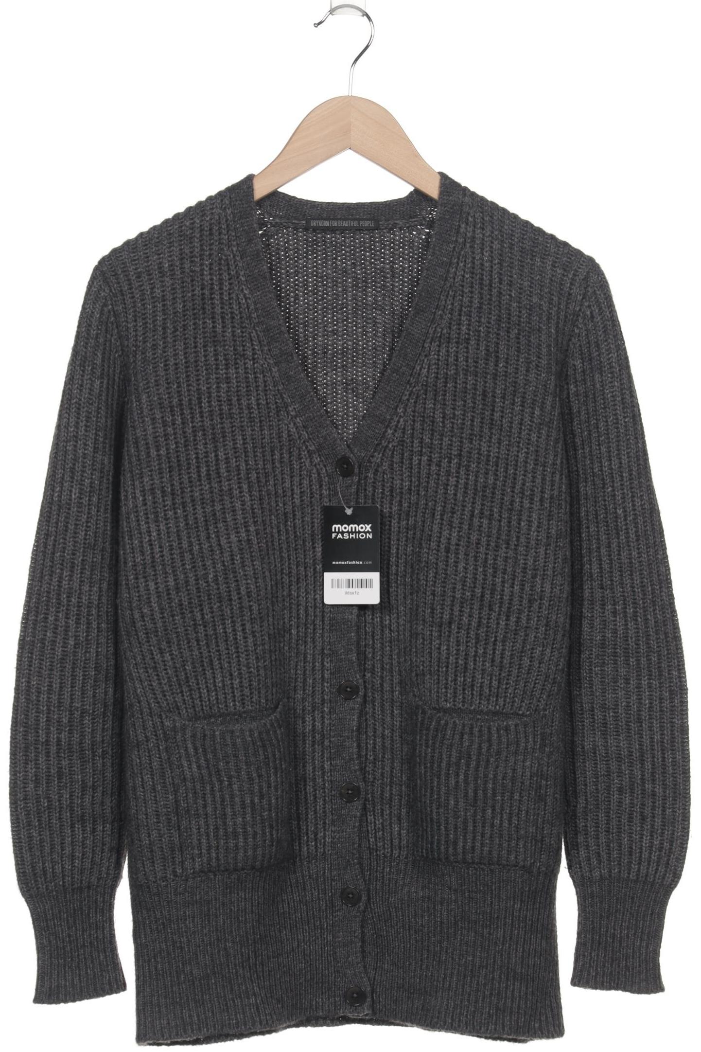 

Drykorn Damen Strickjacke, grau, Gr. 36