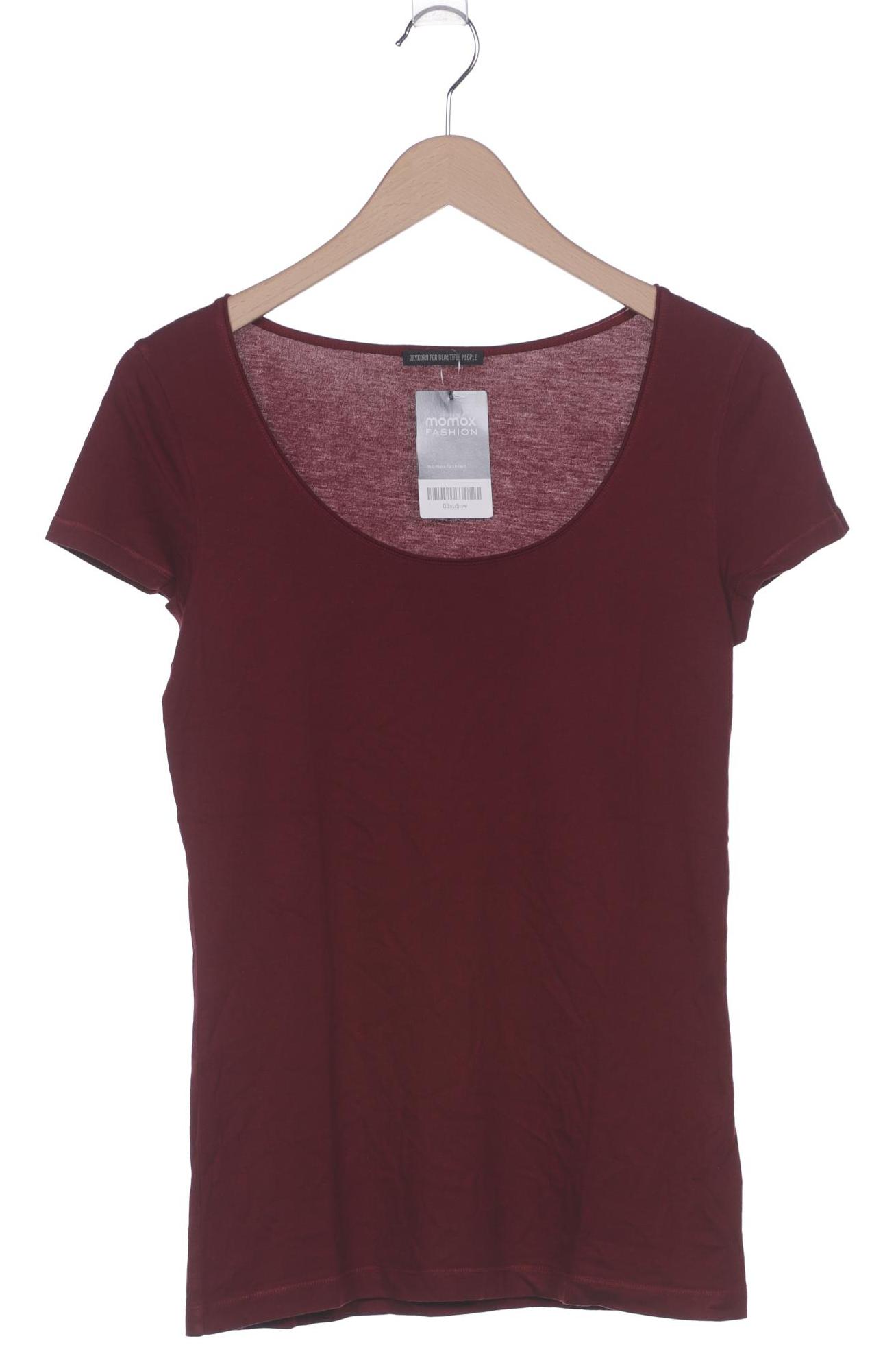 

Drykorn Damen T-Shirt, bordeaux, Gr. 42