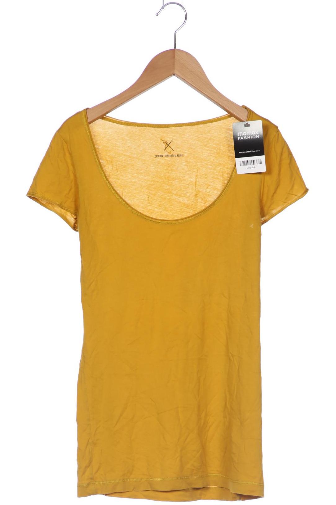 

Drykorn Damen T-Shirt, gelb, Gr. 32