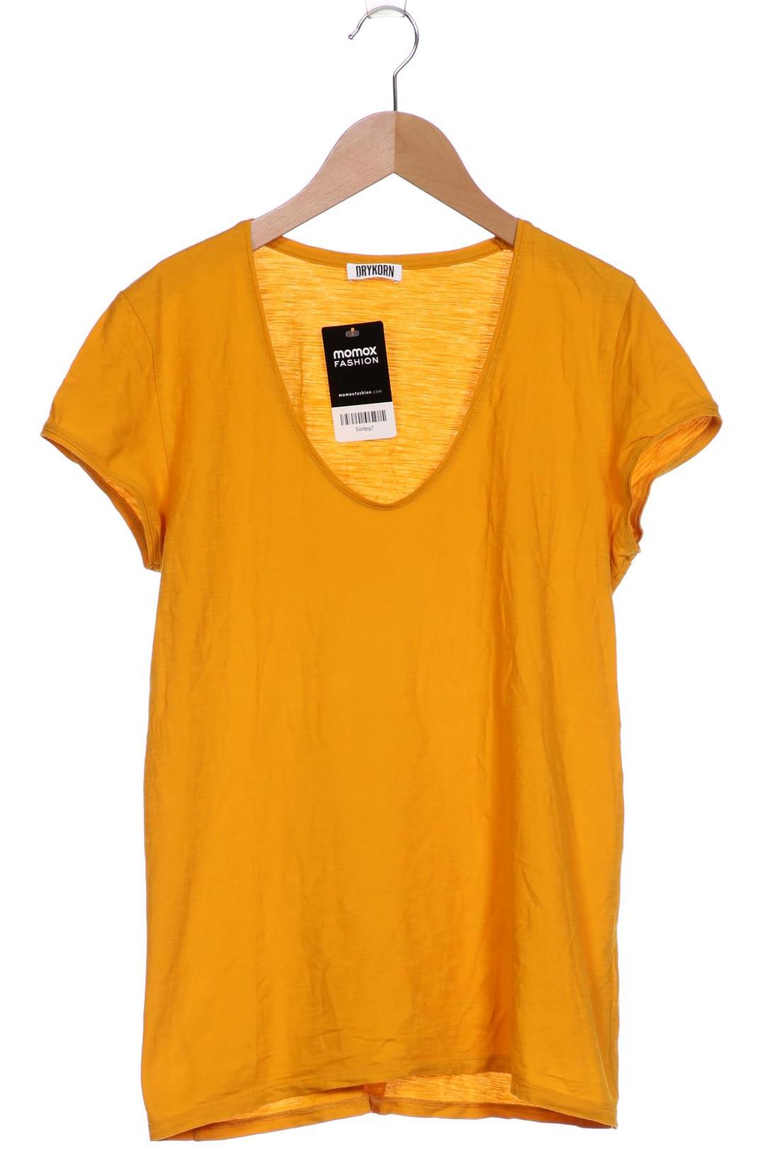 

Drykorn Damen T-Shirt, gelb, Gr. 38