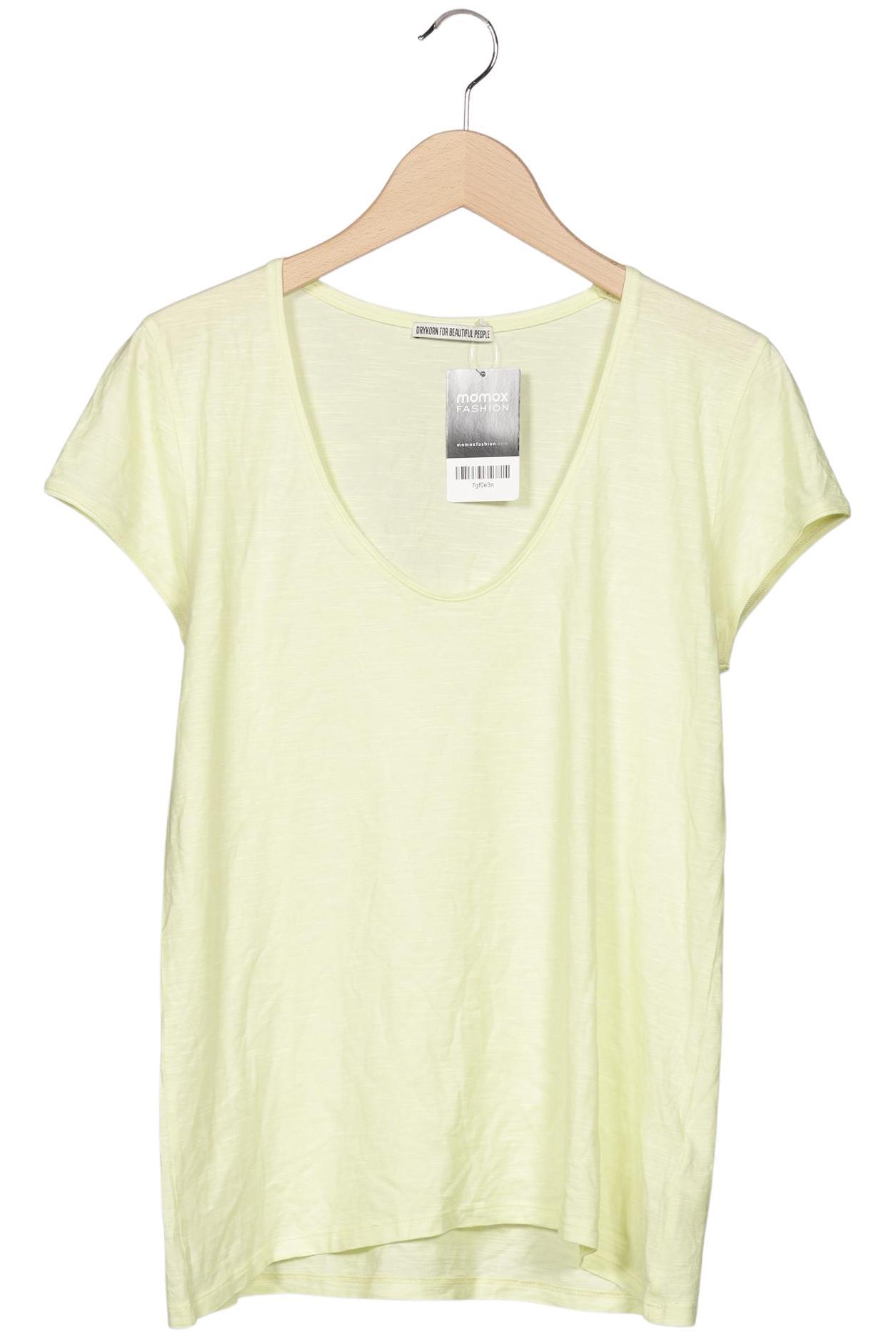 

Drykorn Damen T-Shirt, hellgrün, Gr. 38