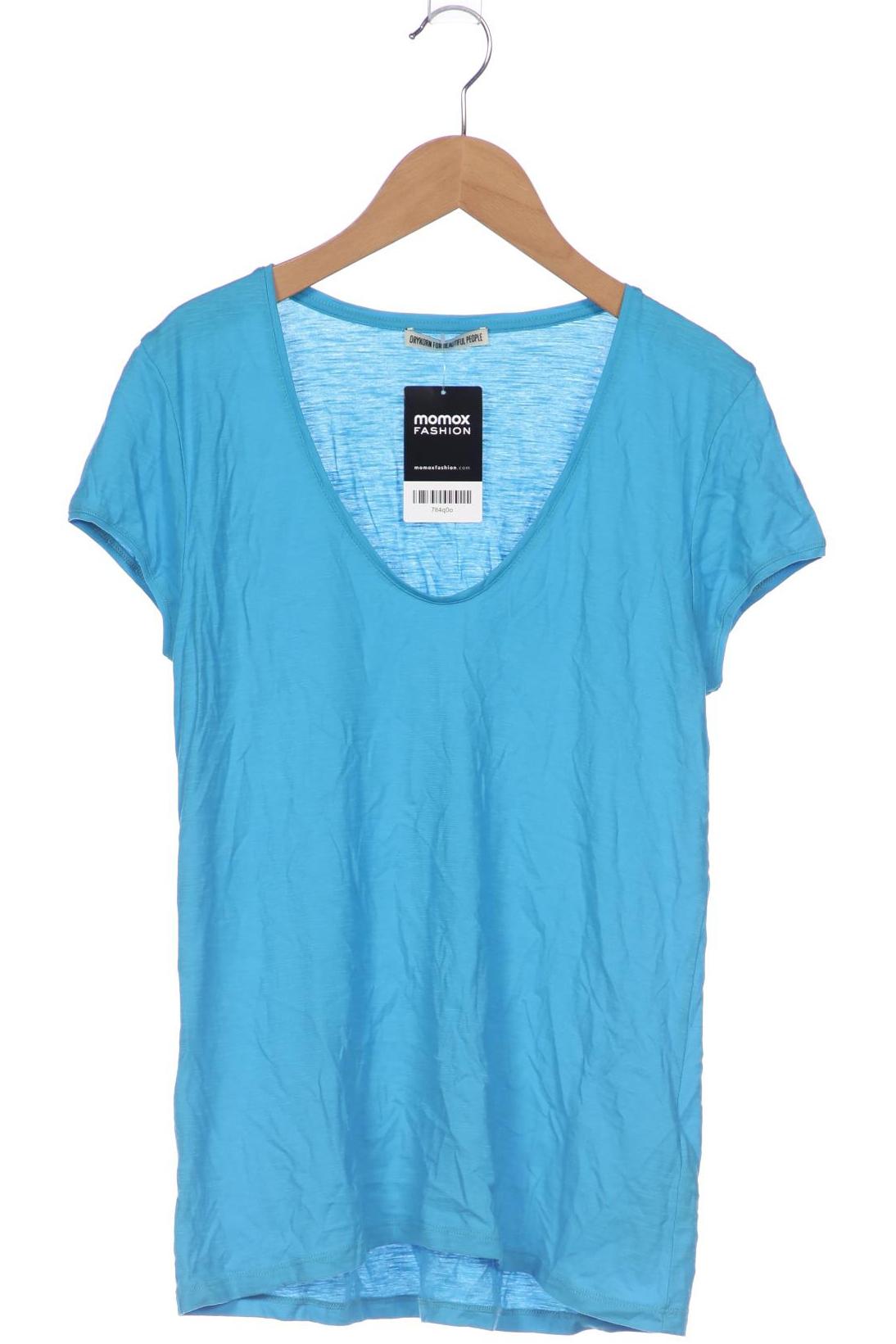 

Drykorn Damen T-Shirt, blau, Gr. 36