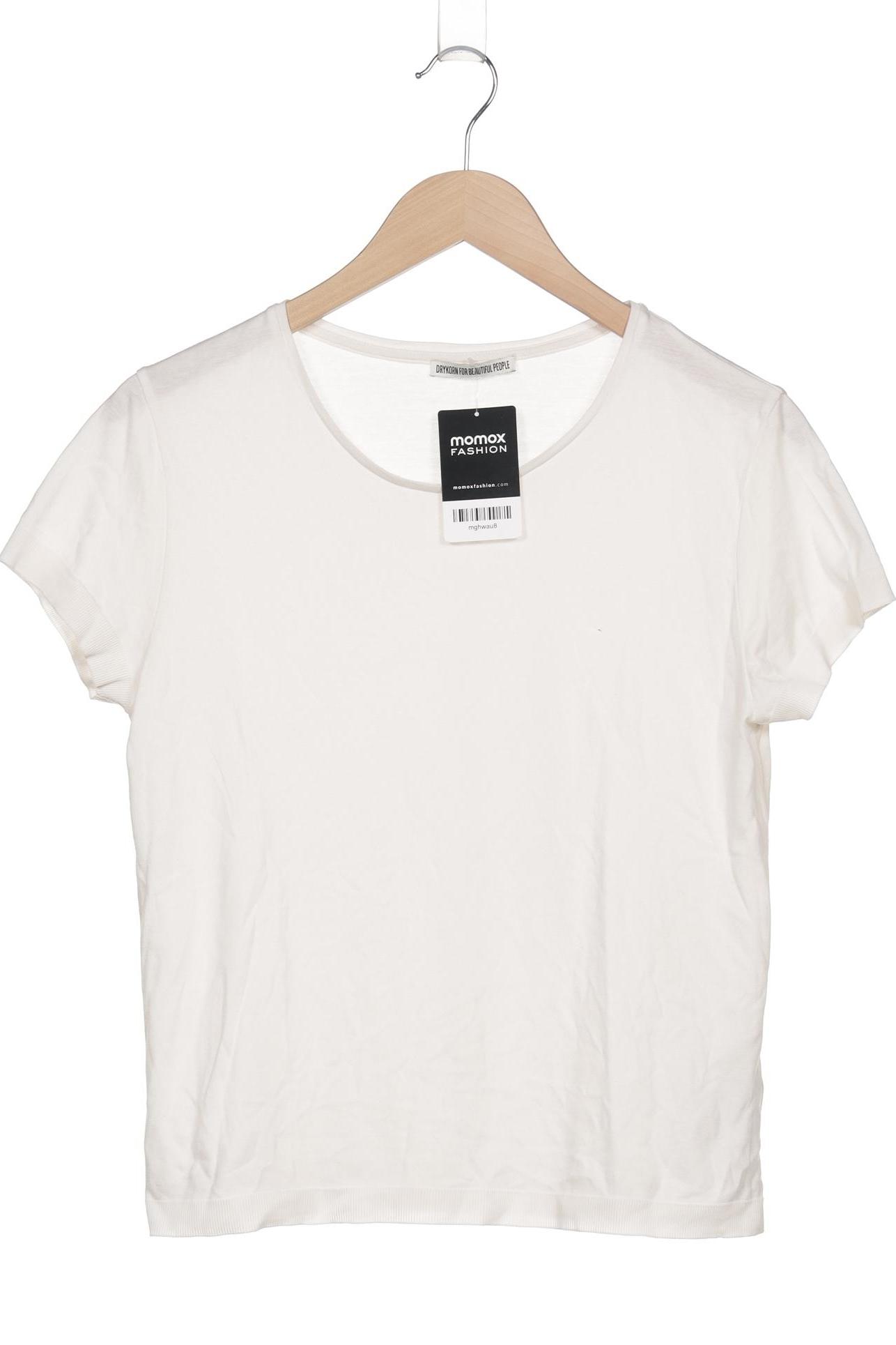

Drykorn Damen T-Shirt, cremeweiß, Gr. 44