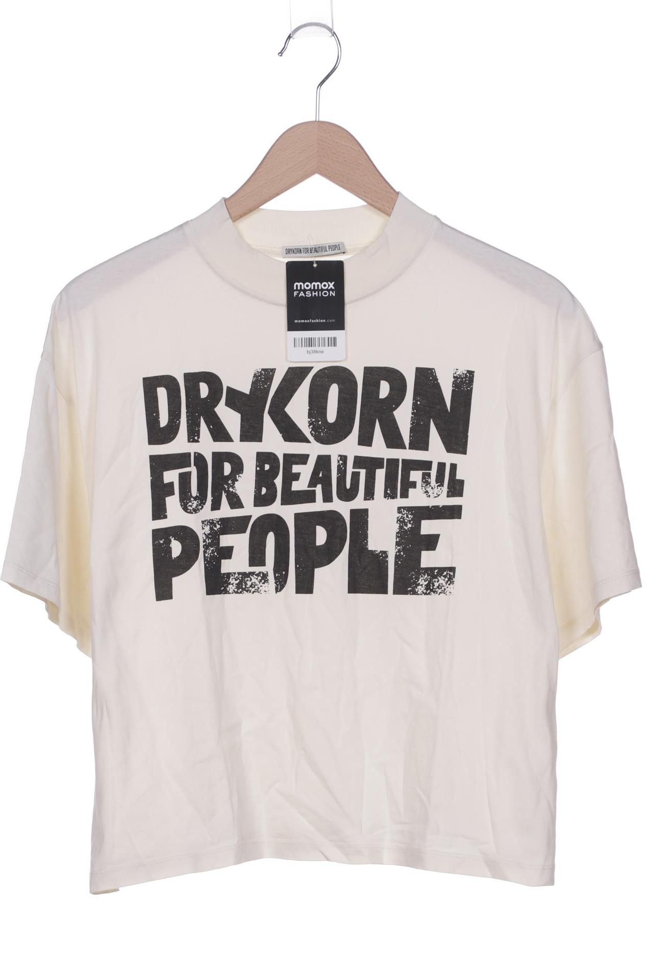 

Drykorn Damen T-Shirt, cremeweiß, Gr. 38