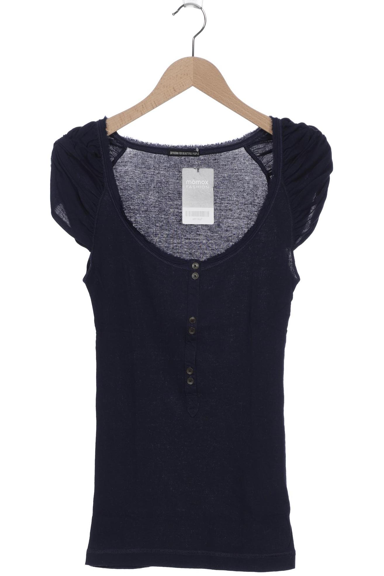 

Drykorn Damen T-Shirt, marineblau, Gr. 38