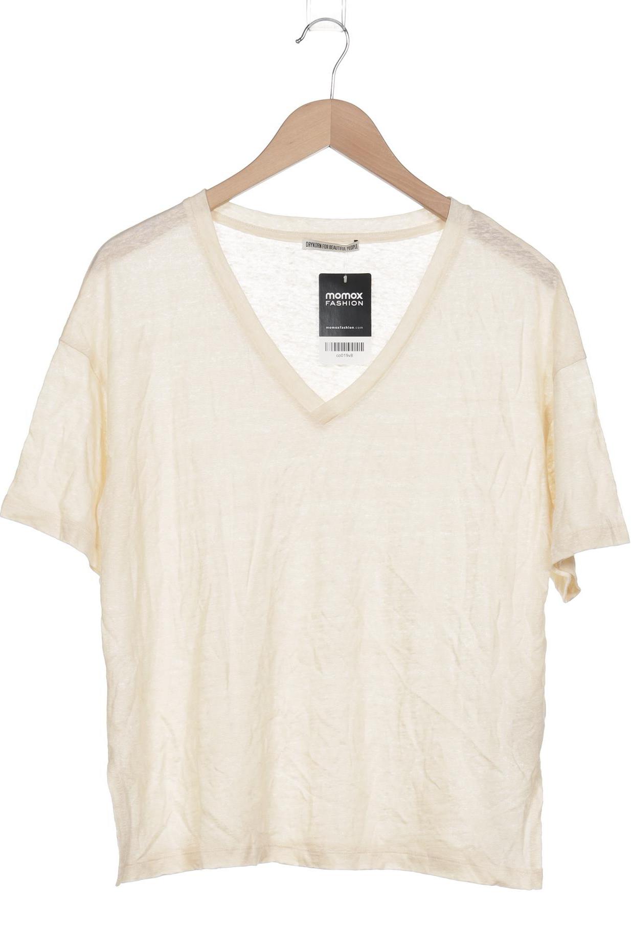 

Drykorn Damen T-Shirt, cremeweiß, Gr. 36